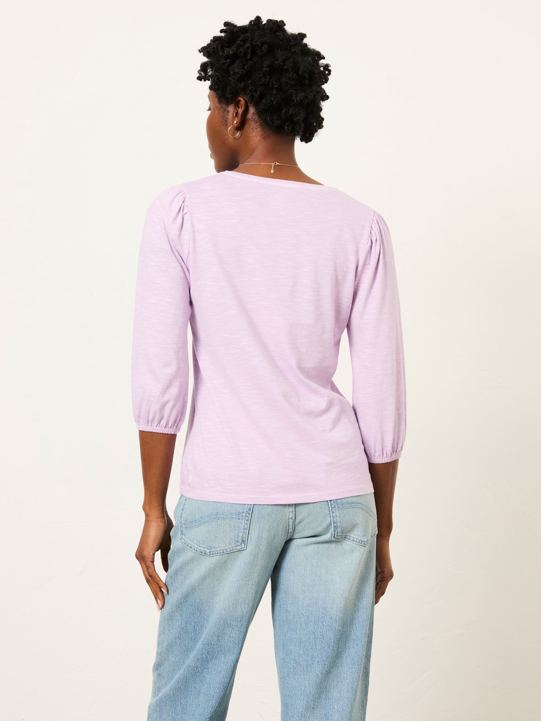 Jenny Lilac Purple Top - Image 2 of 6 Jenny Lilac Purple Top - Image 2 of 6