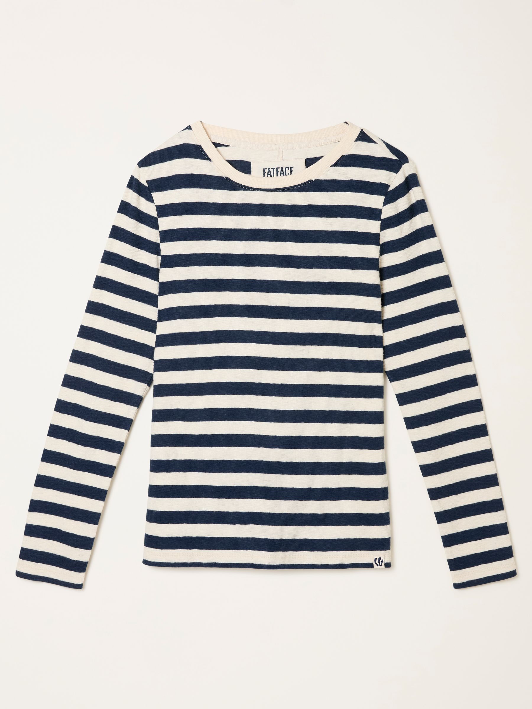 Callie Navy Stripe Long Sleeve Top - Image 6 of 6