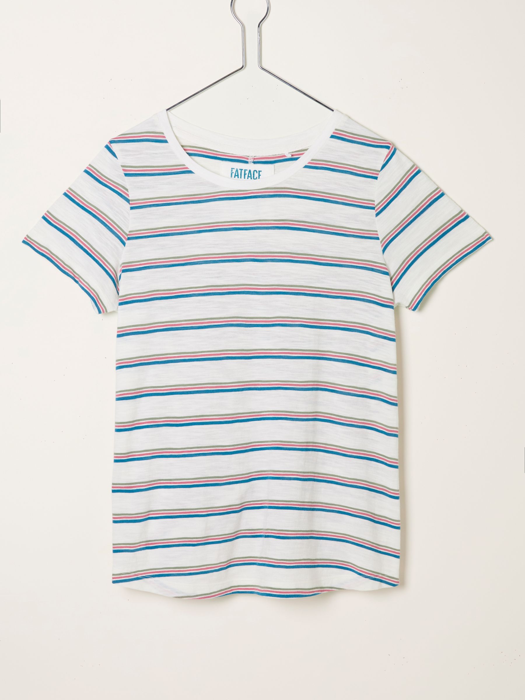 Natalie Ivory Stripe T Shirt - Image 6 of 6