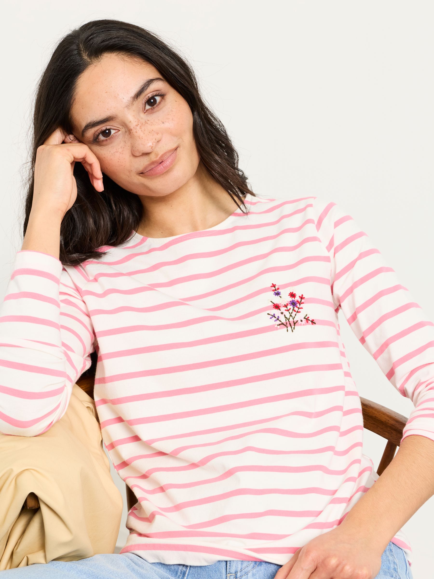Long Sleeve Round Neck Top