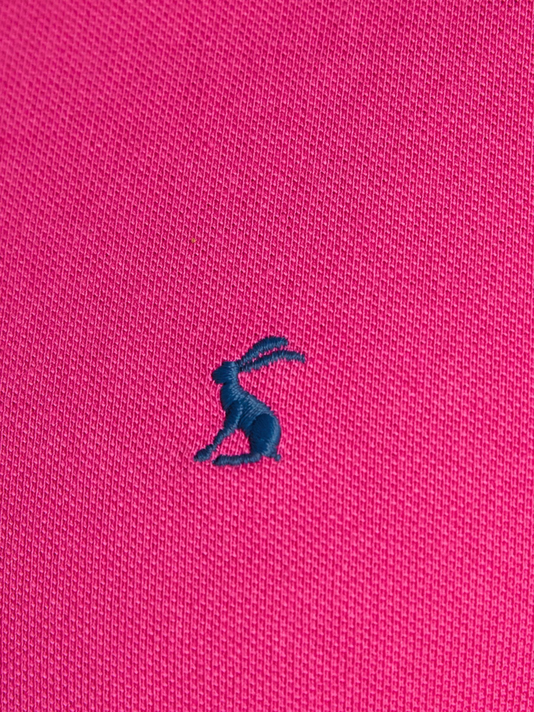 Woody Magenta Pink Cotton Pique Polo Shirt - Image 5 of 8