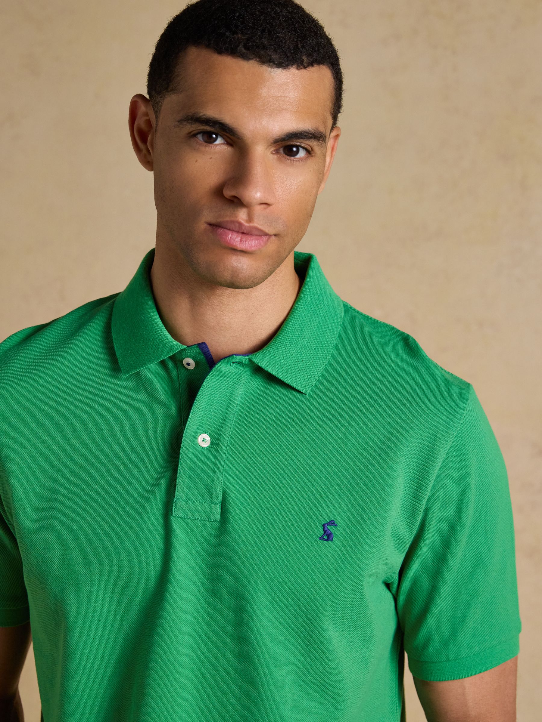 Woody Bright Green Cotton Pique Polo Shirt - Image 5 of 11