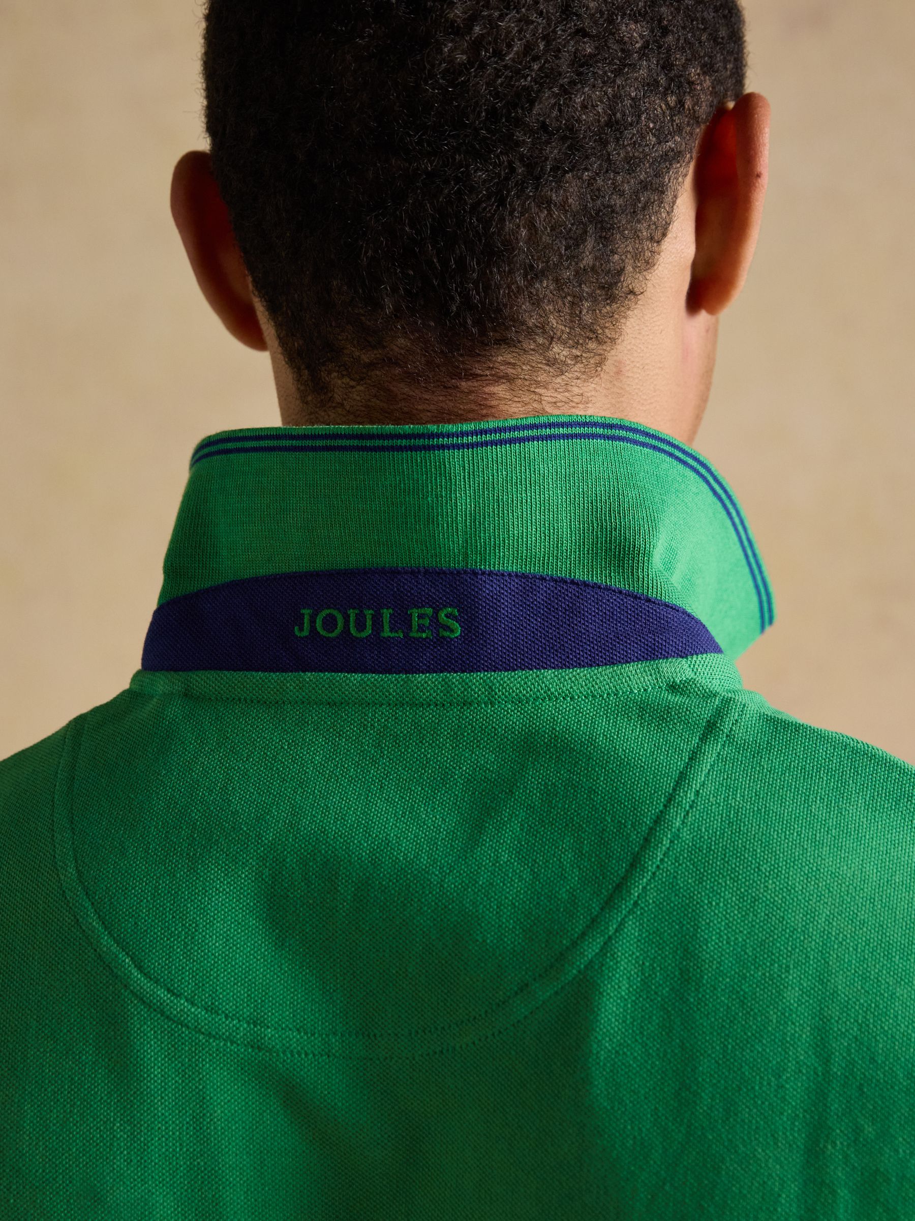 Woody Bright Green Cotton Pique Polo Shirt - Image 9 of 11