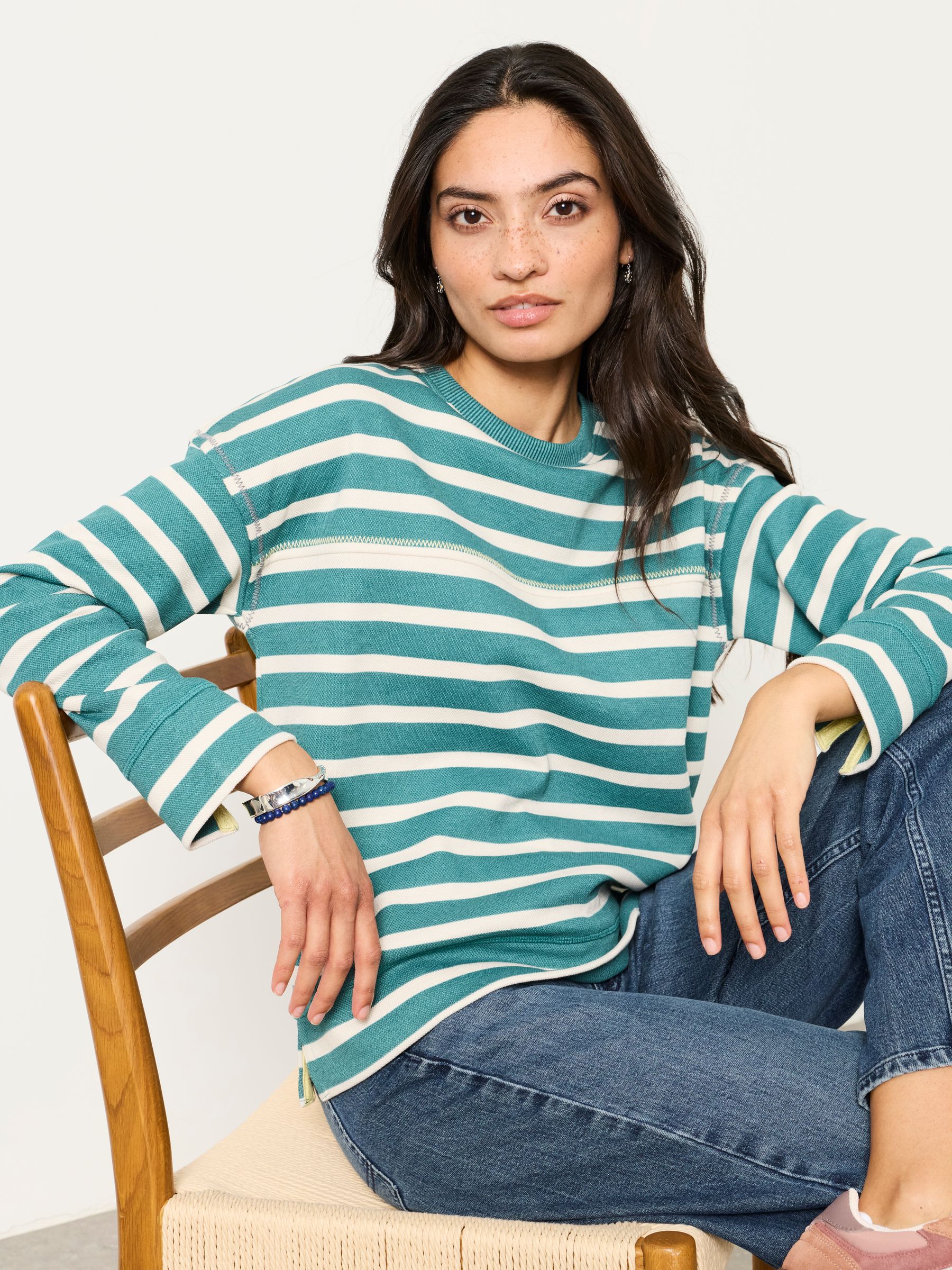 Breton Stripe Crew Sweat