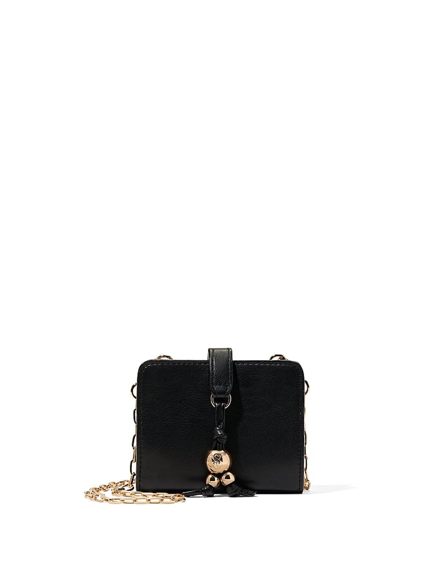Black Nappa Convertible Chain Wallet - Image 1 of 1
