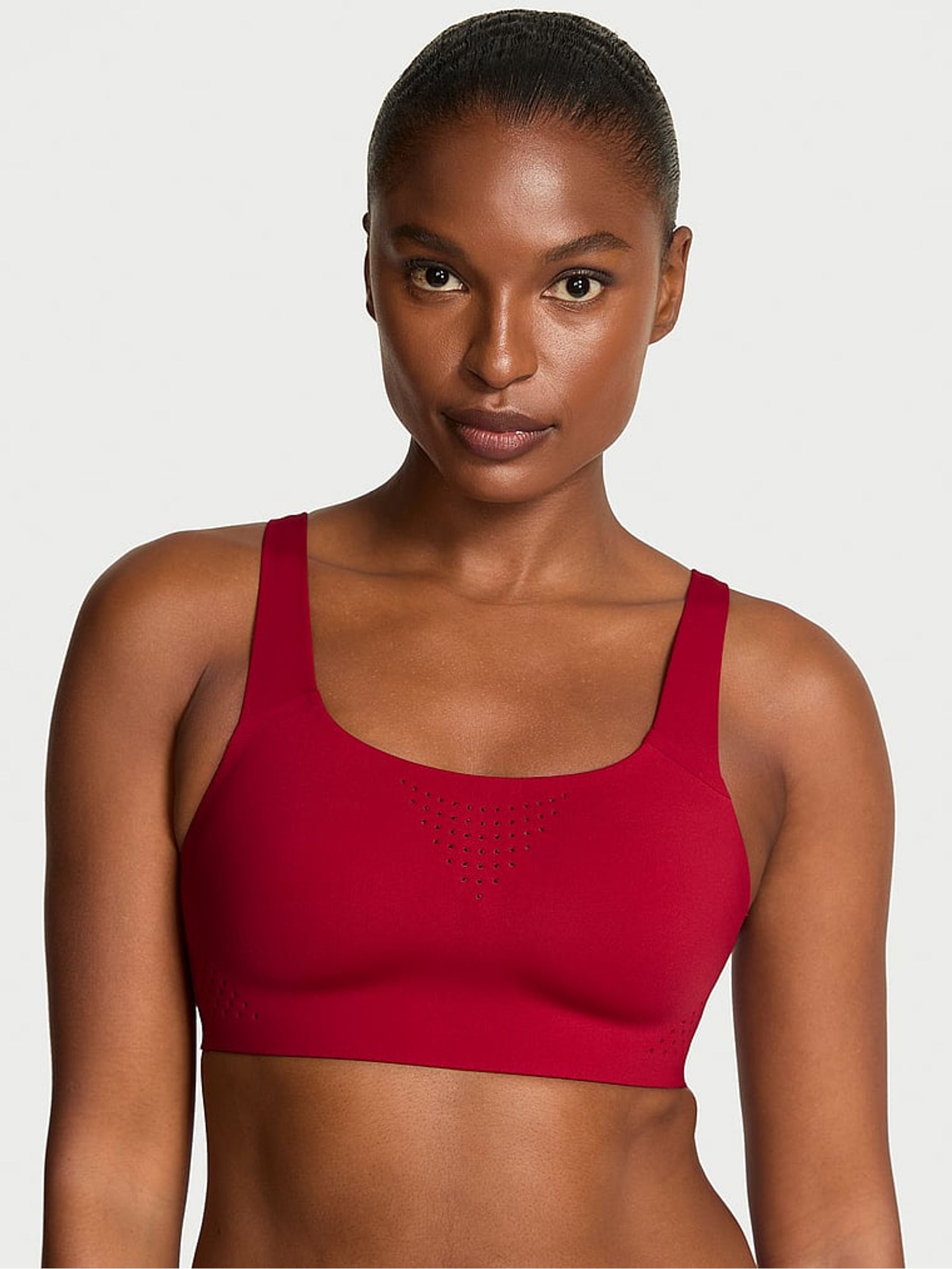 Red Lacquer Back Close Featherweight Max™ High Support Sports Bra - Image 1 of 3 Red Lacquer Back Close Featherweight Max™ High Support Sports Bra - Image 1 of 3