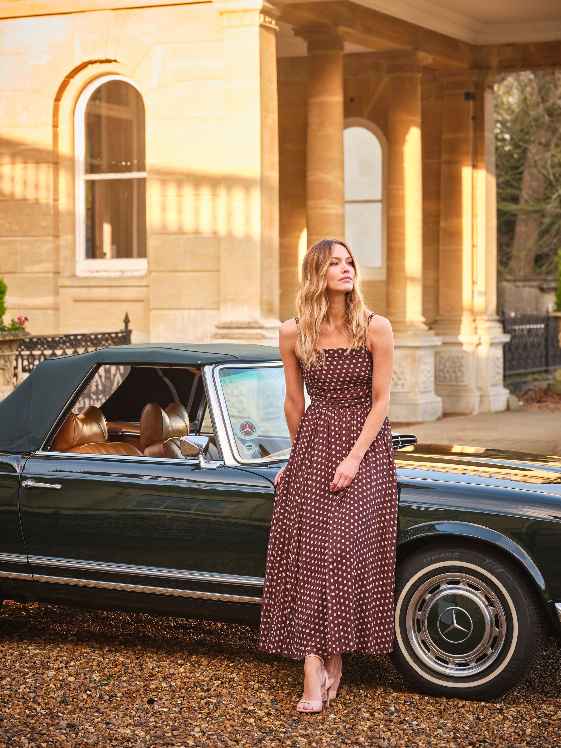 Mischa Chocolate Brown Regular Prom Dress | FatFace USA