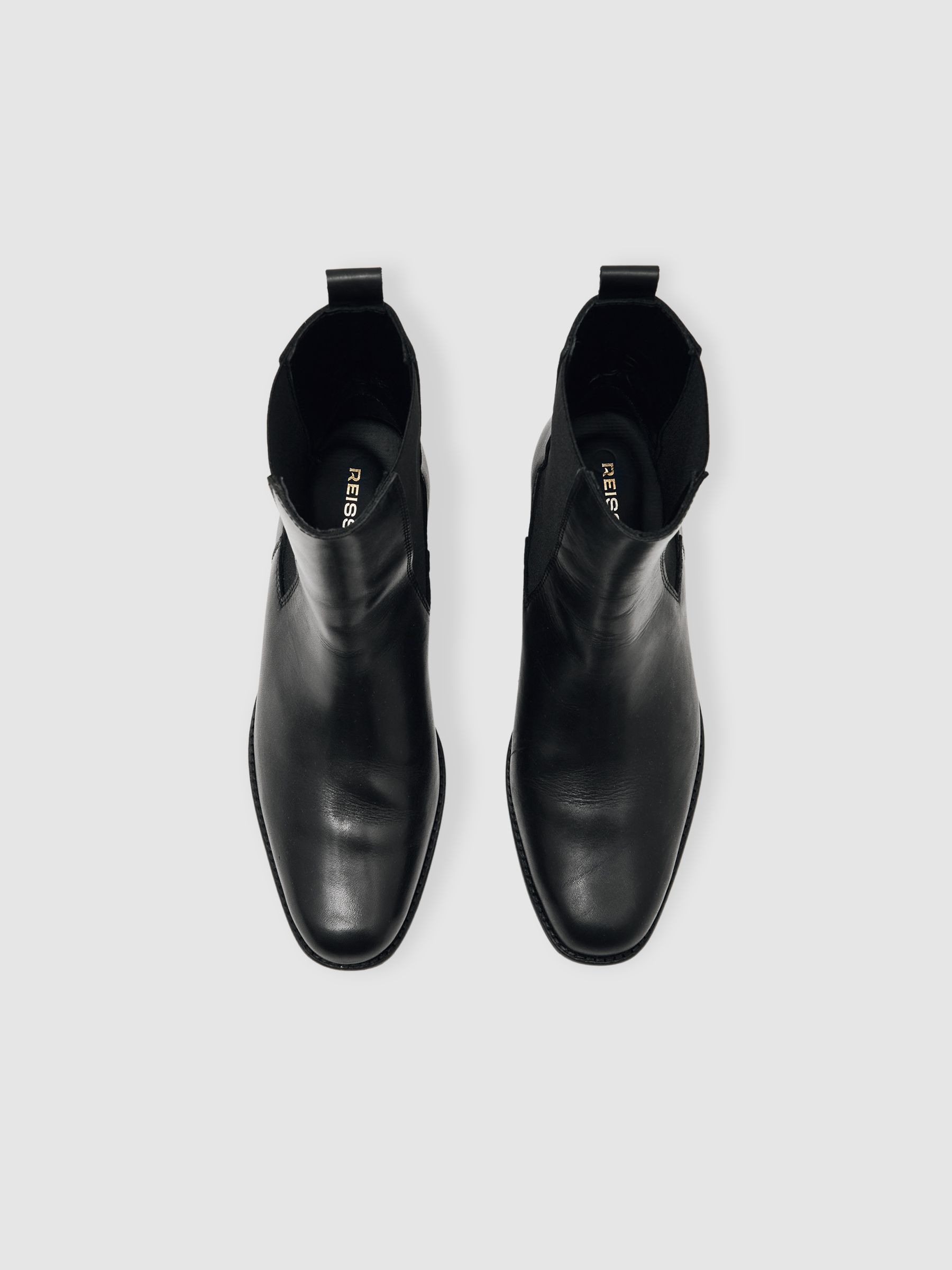 Leather Chelsea Boots in Black - image 1
