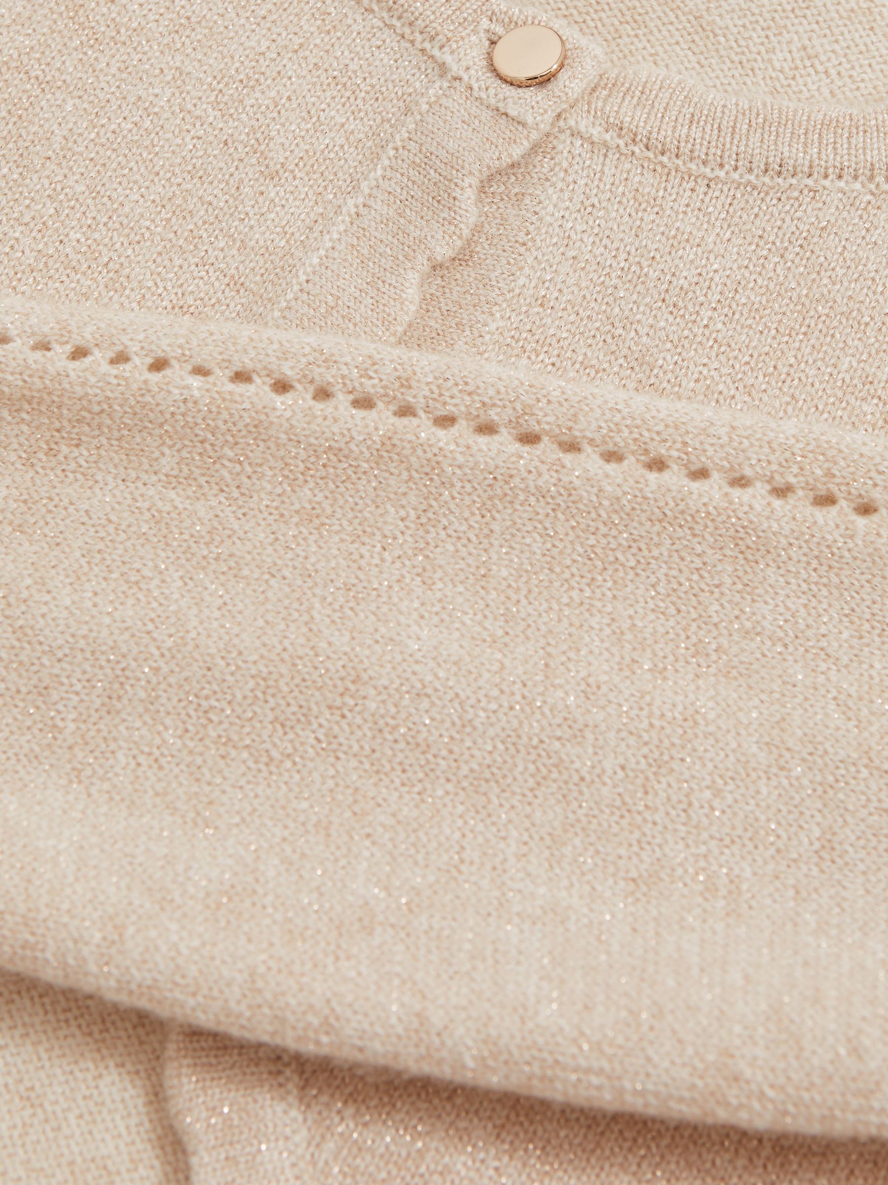 Cardigan in Gold - Image 5 of 5