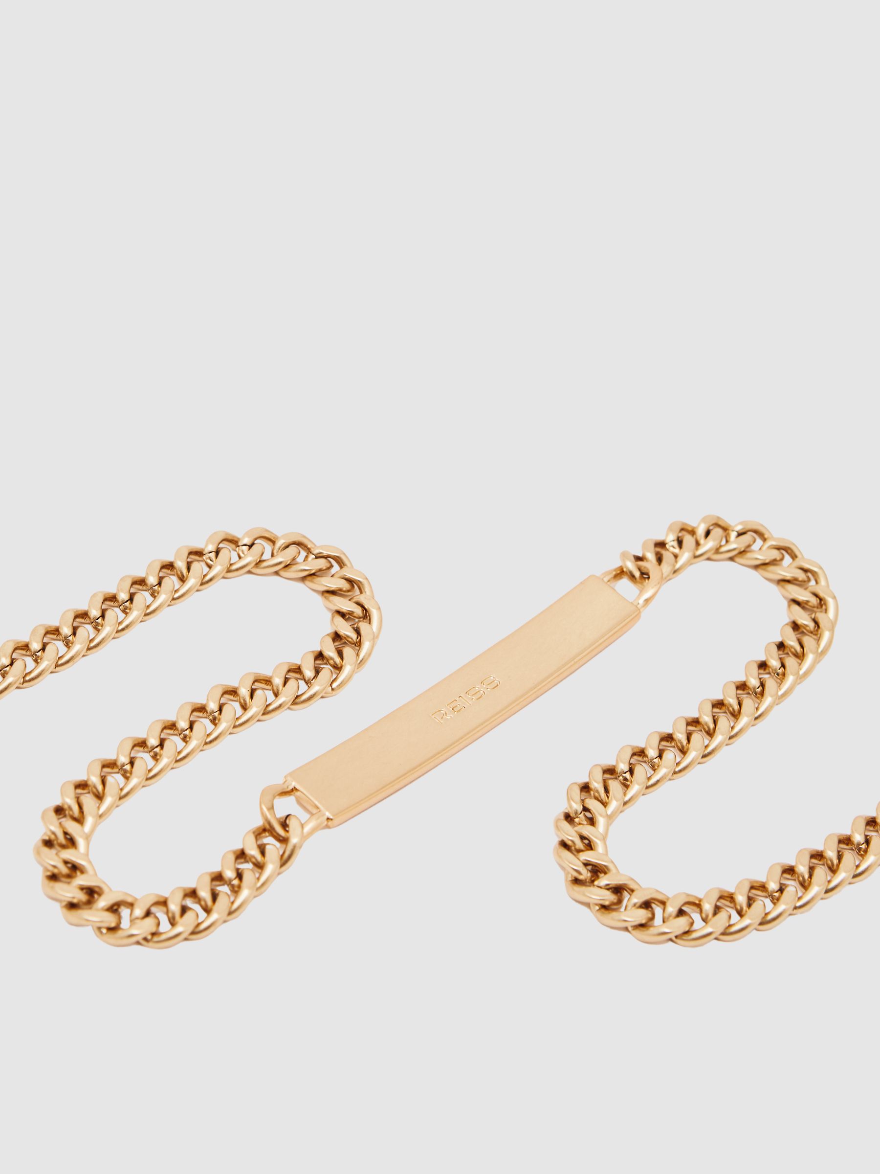 Chain-Link Belt in Gold - image 2