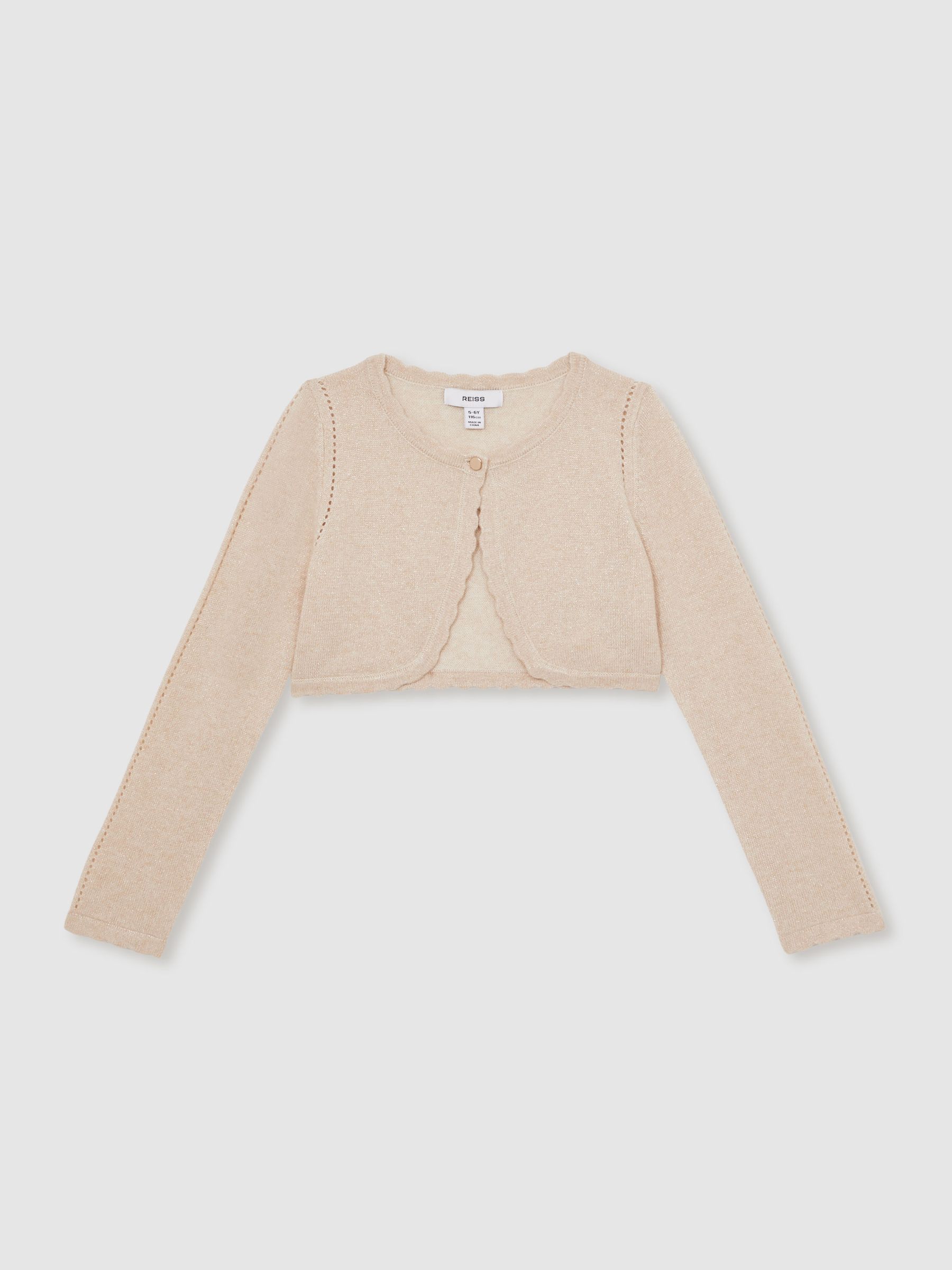 Cardigan in Gold - Image 2 of 5