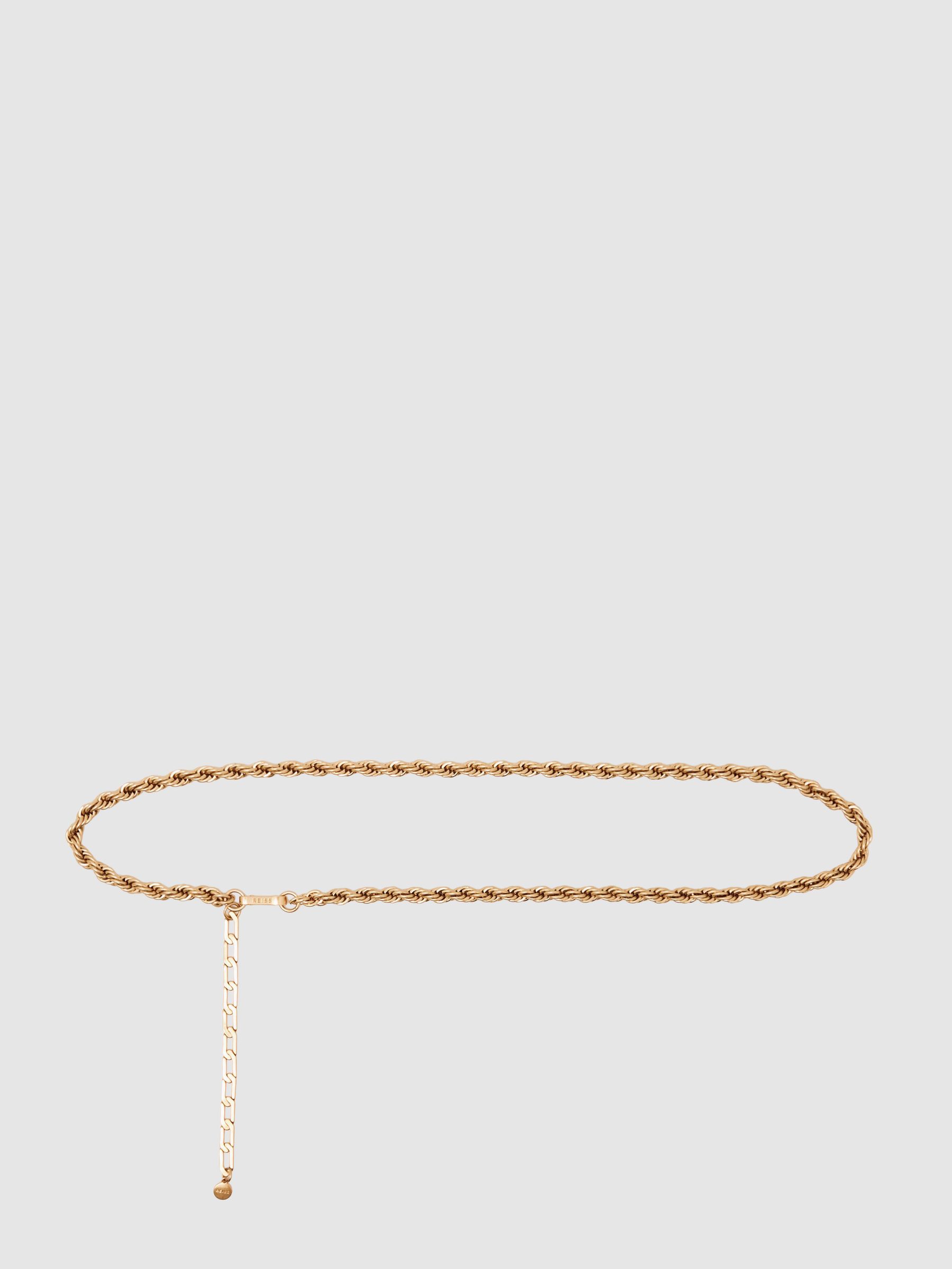 Twist Chain Belt in Gold - Image 2 of 4