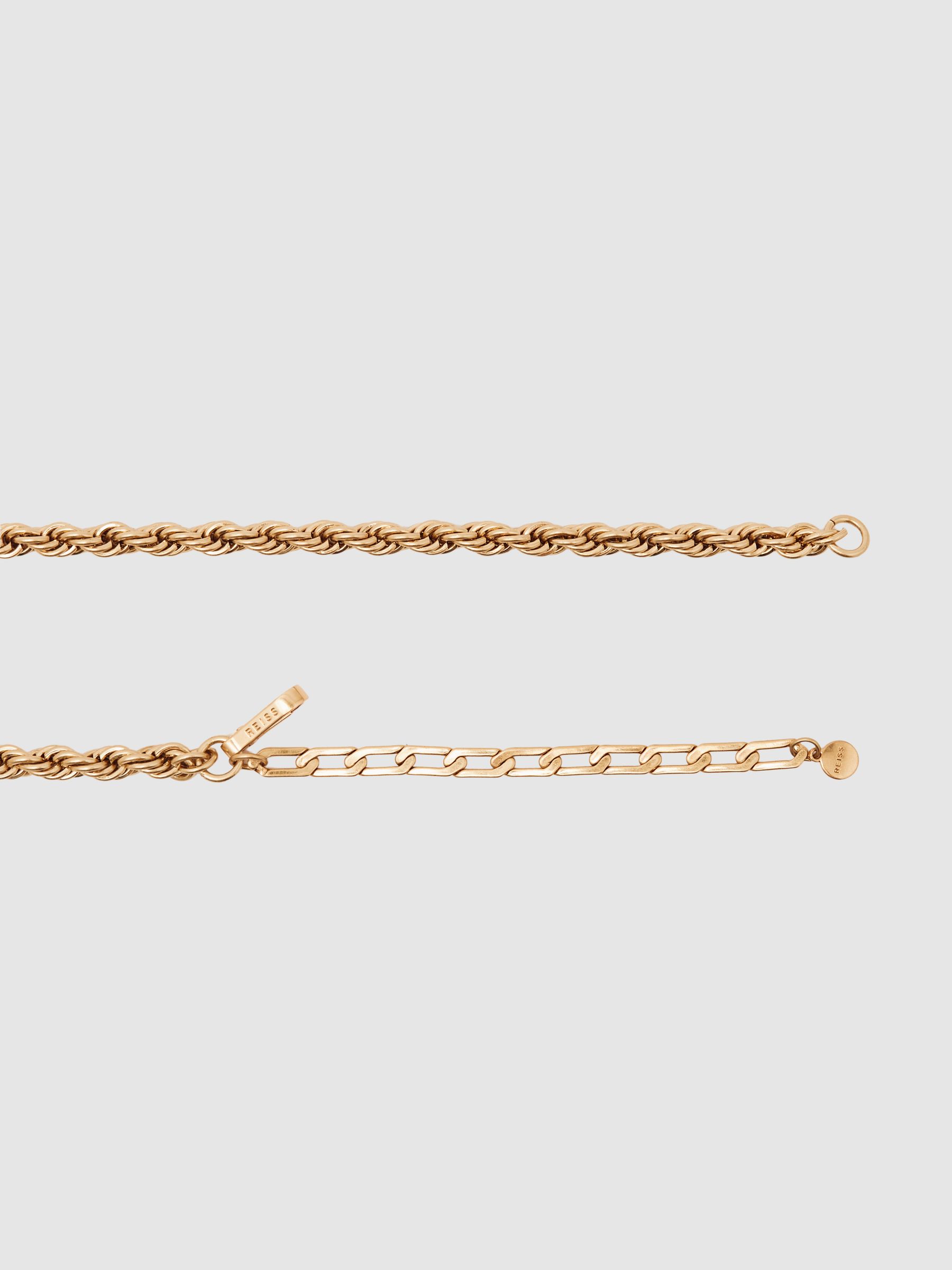 Twist Chain Belt in Gold - image 3