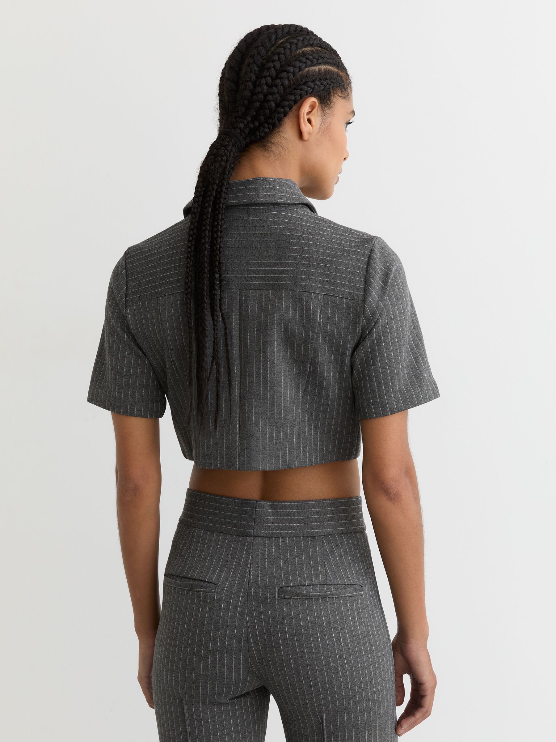 Top in Charcoal Grey - Image 5 of 6