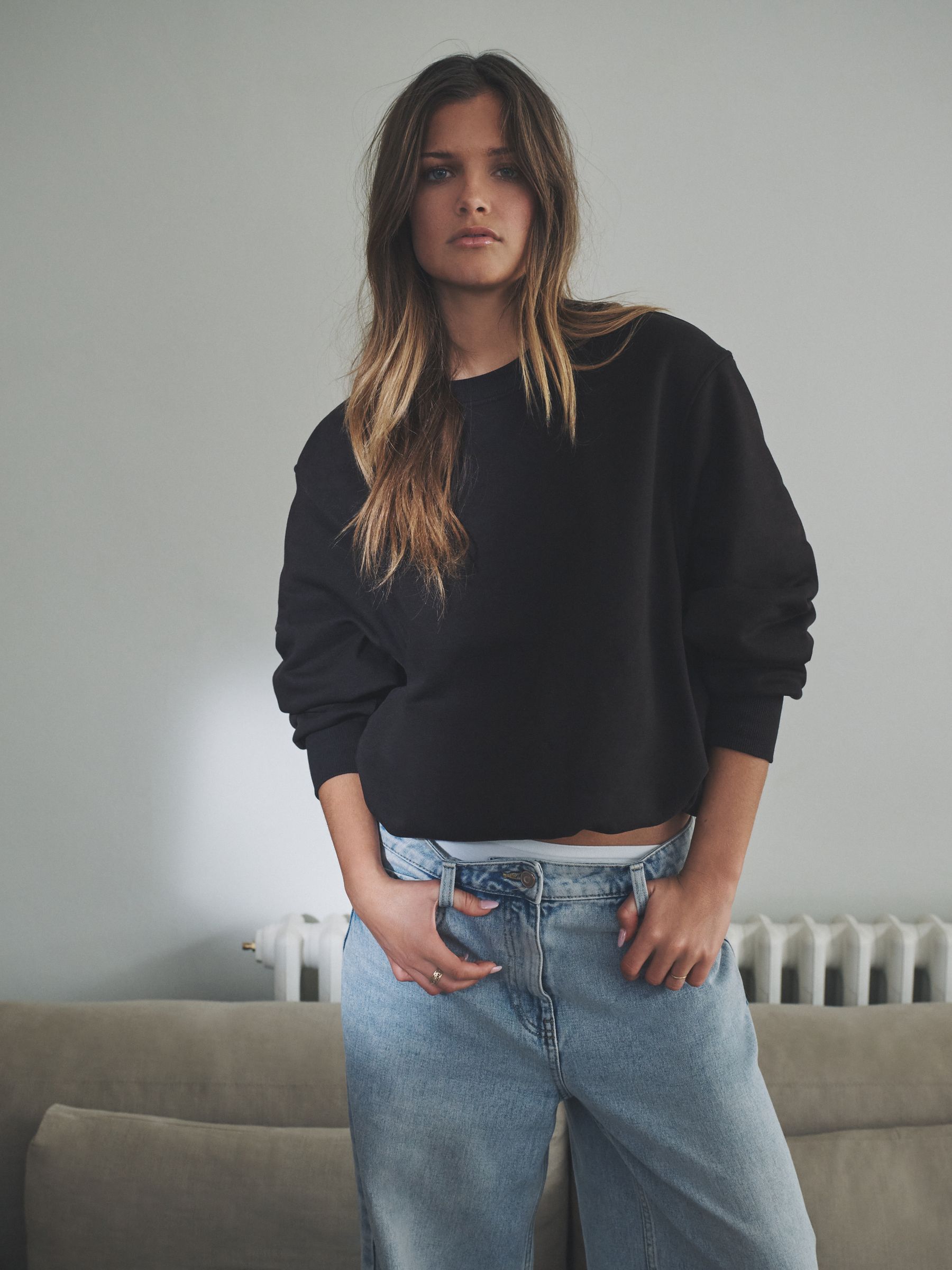 2 Pack Bubble Hem Sweatshirt - Image 1 of 7