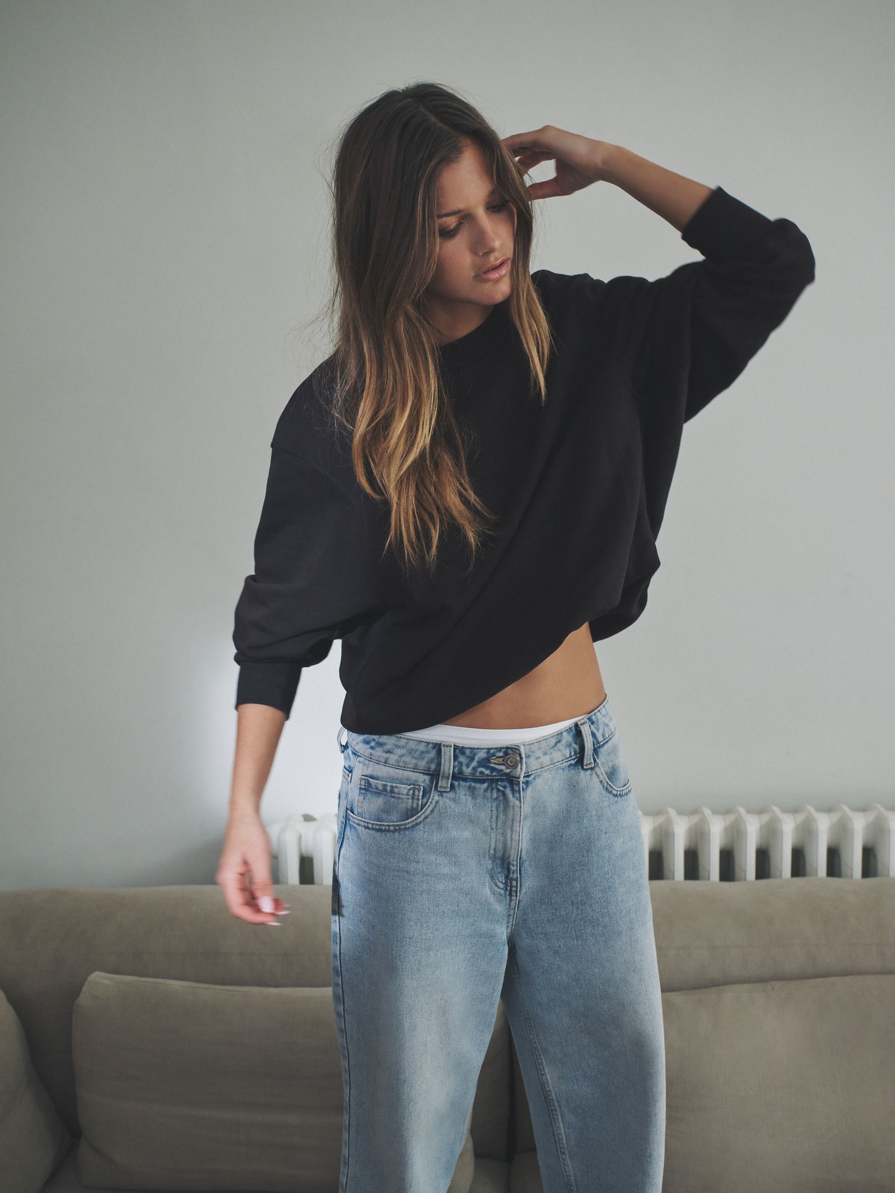 2 Pack Bubble Hem Sweatshirt - Image 3 of 7