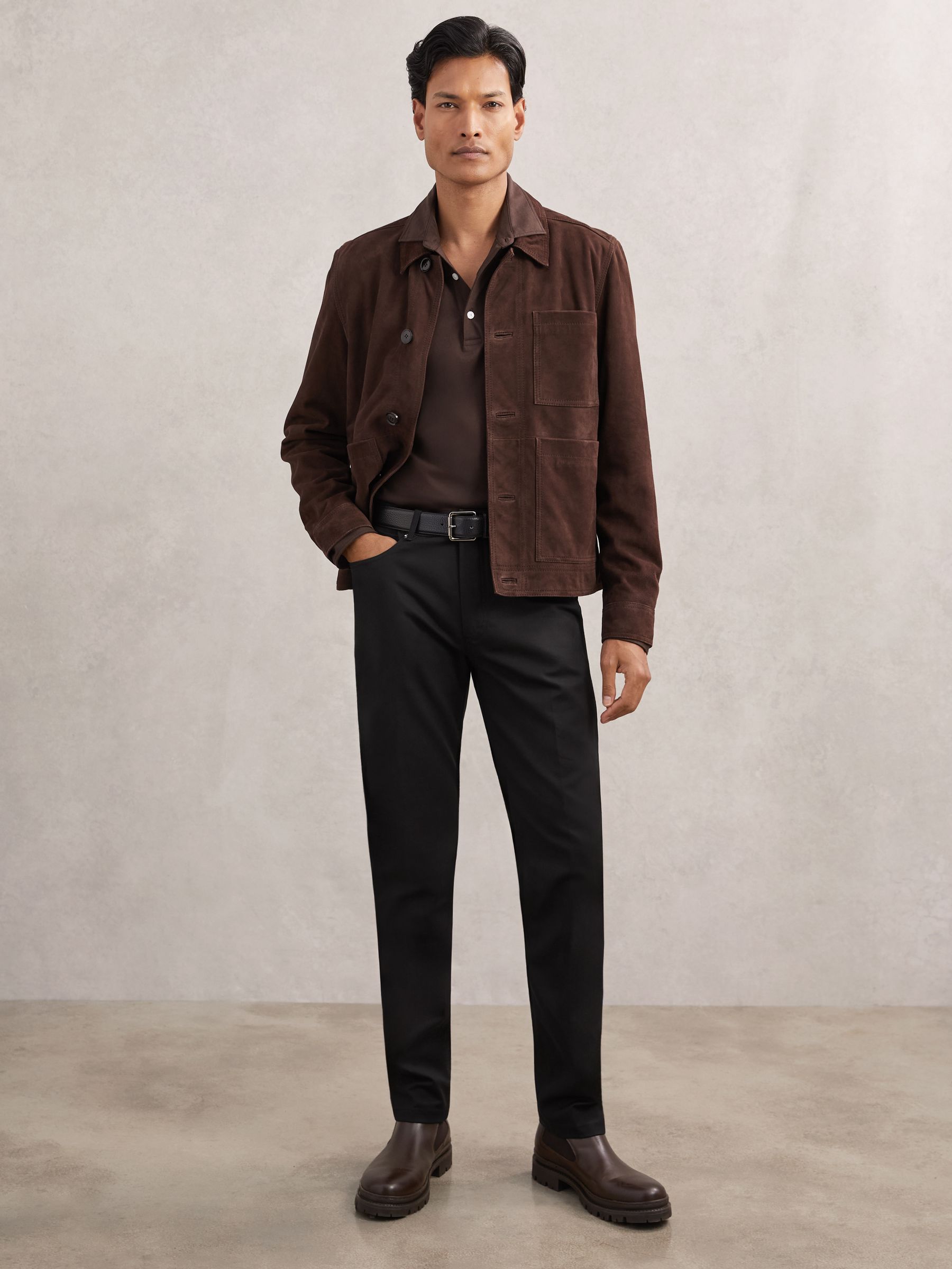 Slim-fit Five-pocket Trousers