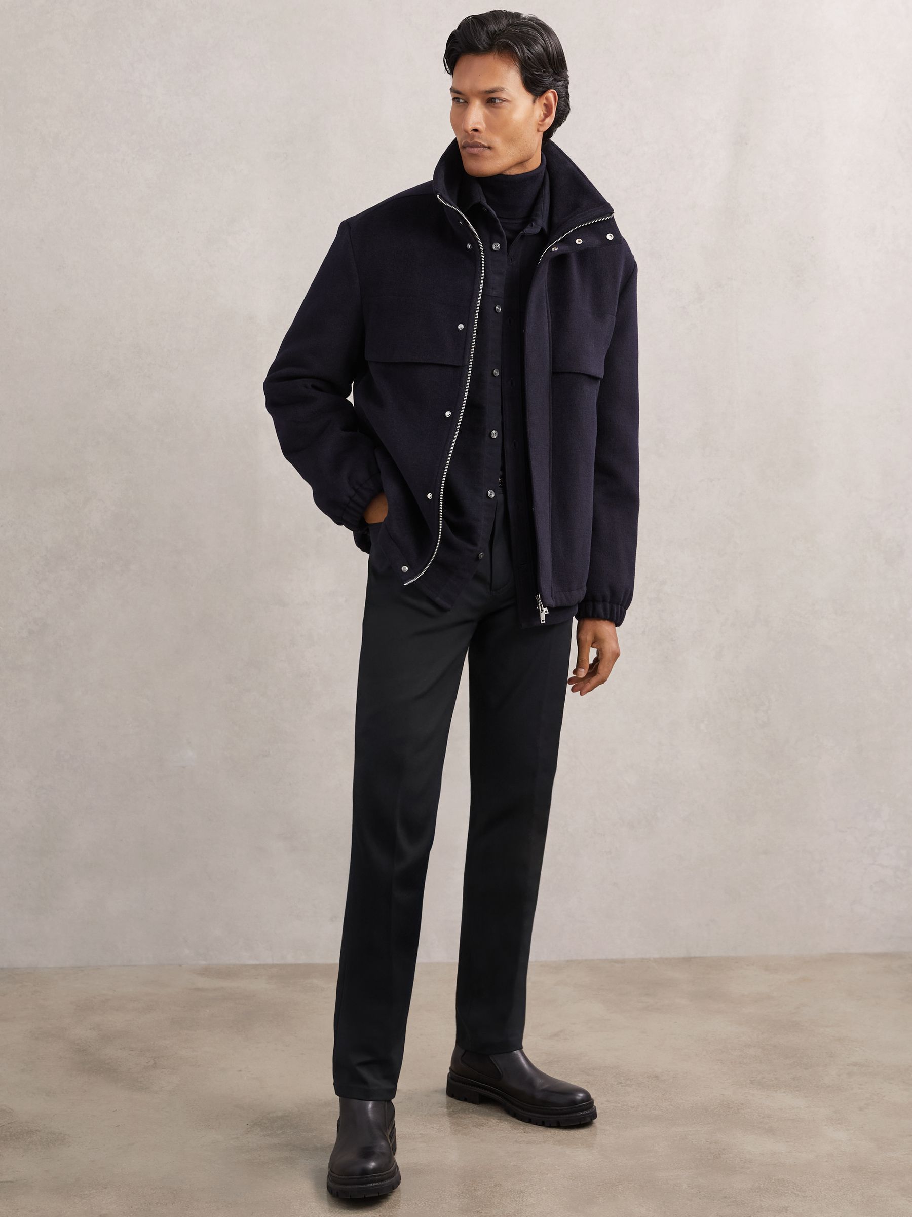 Slim-fit Five-pocket Trousers