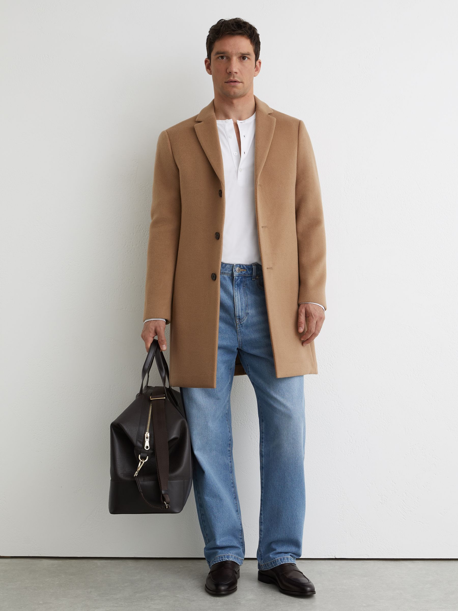 Coat in Camel - Image 1 of 8