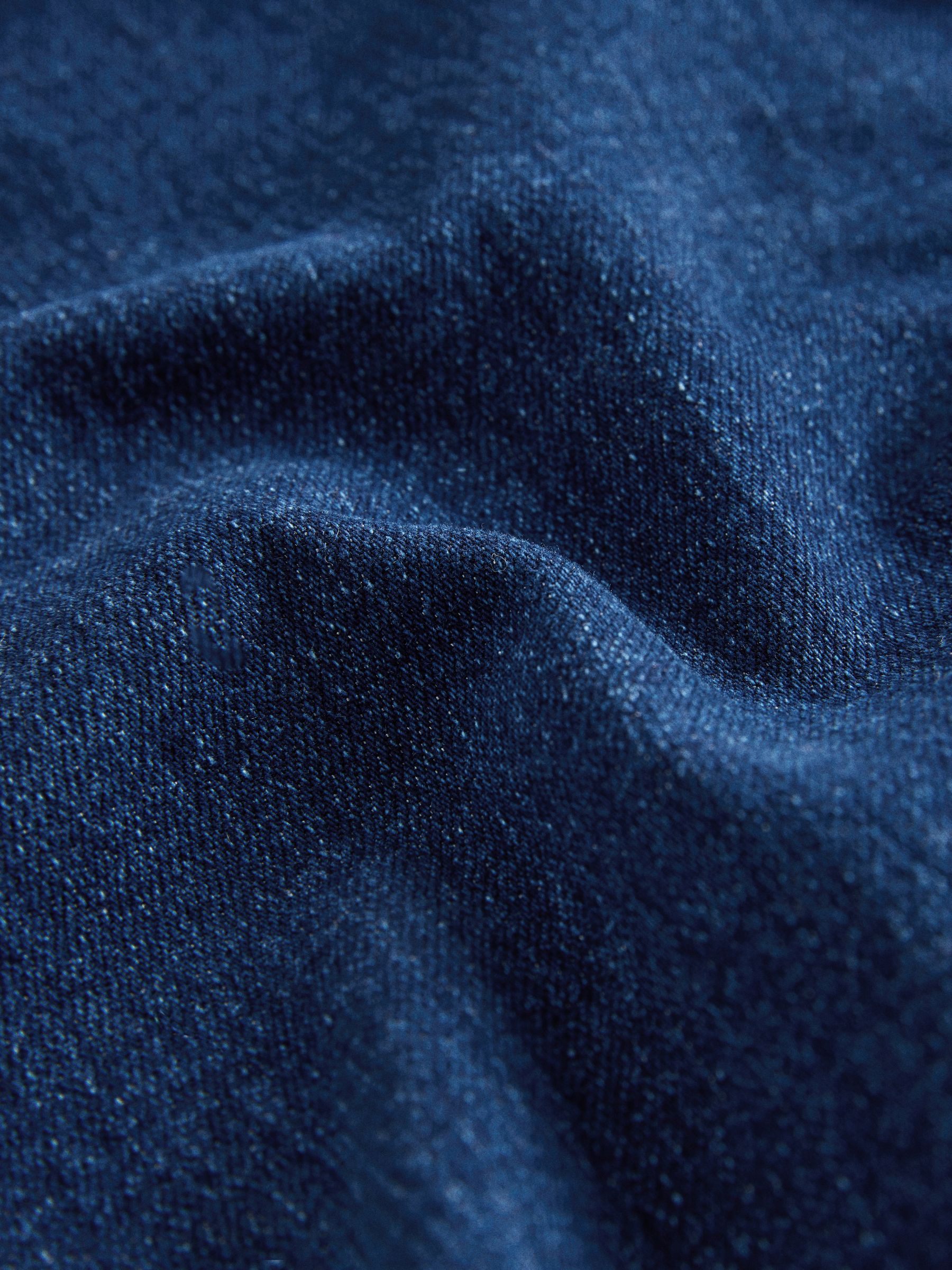 2 Pack Cropped Flared Jeans Black/Mid Blue Denim - Image 6 of 6