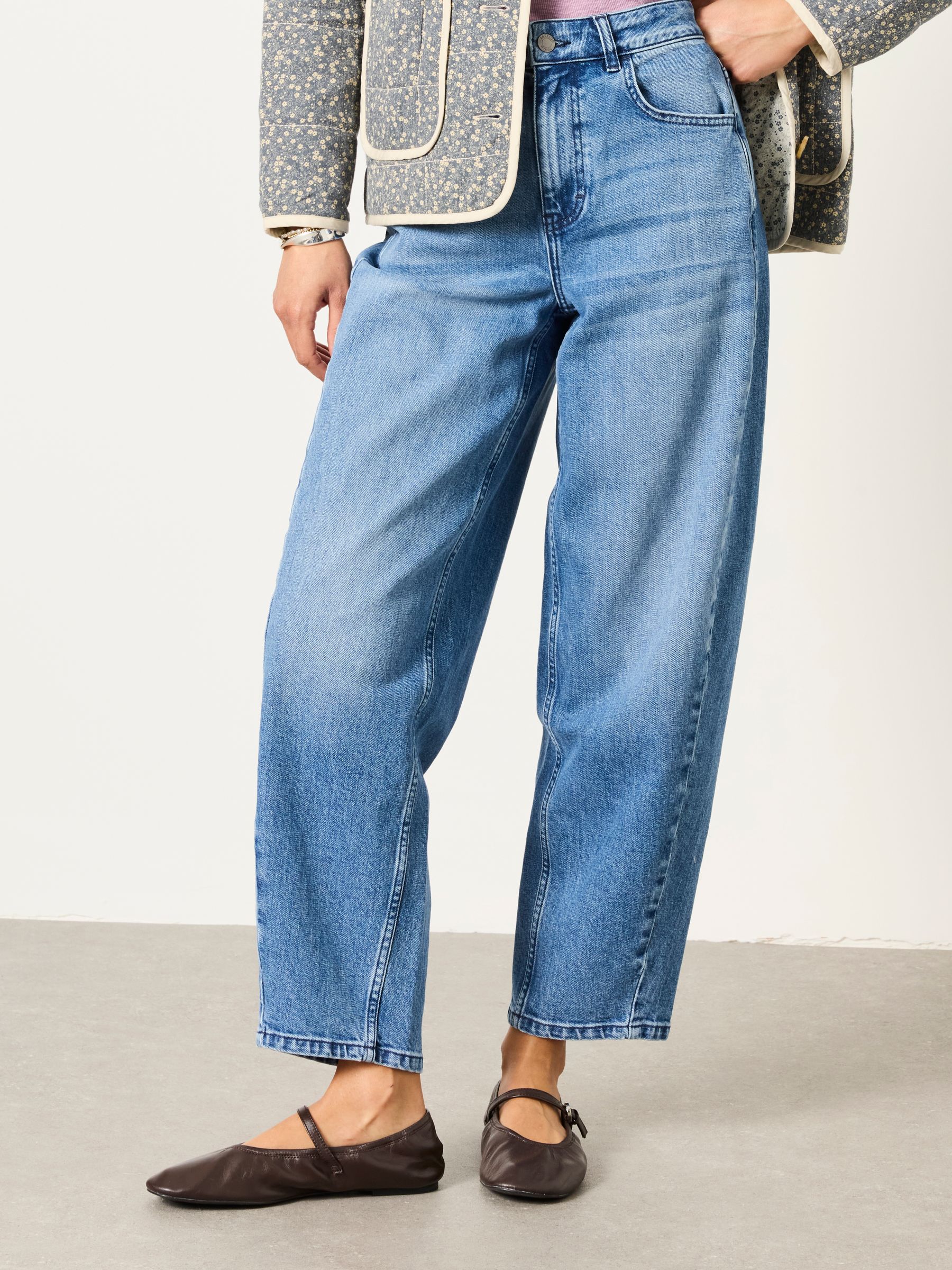 Camber Light Blue Barrel Jeans - Image 1 of 6