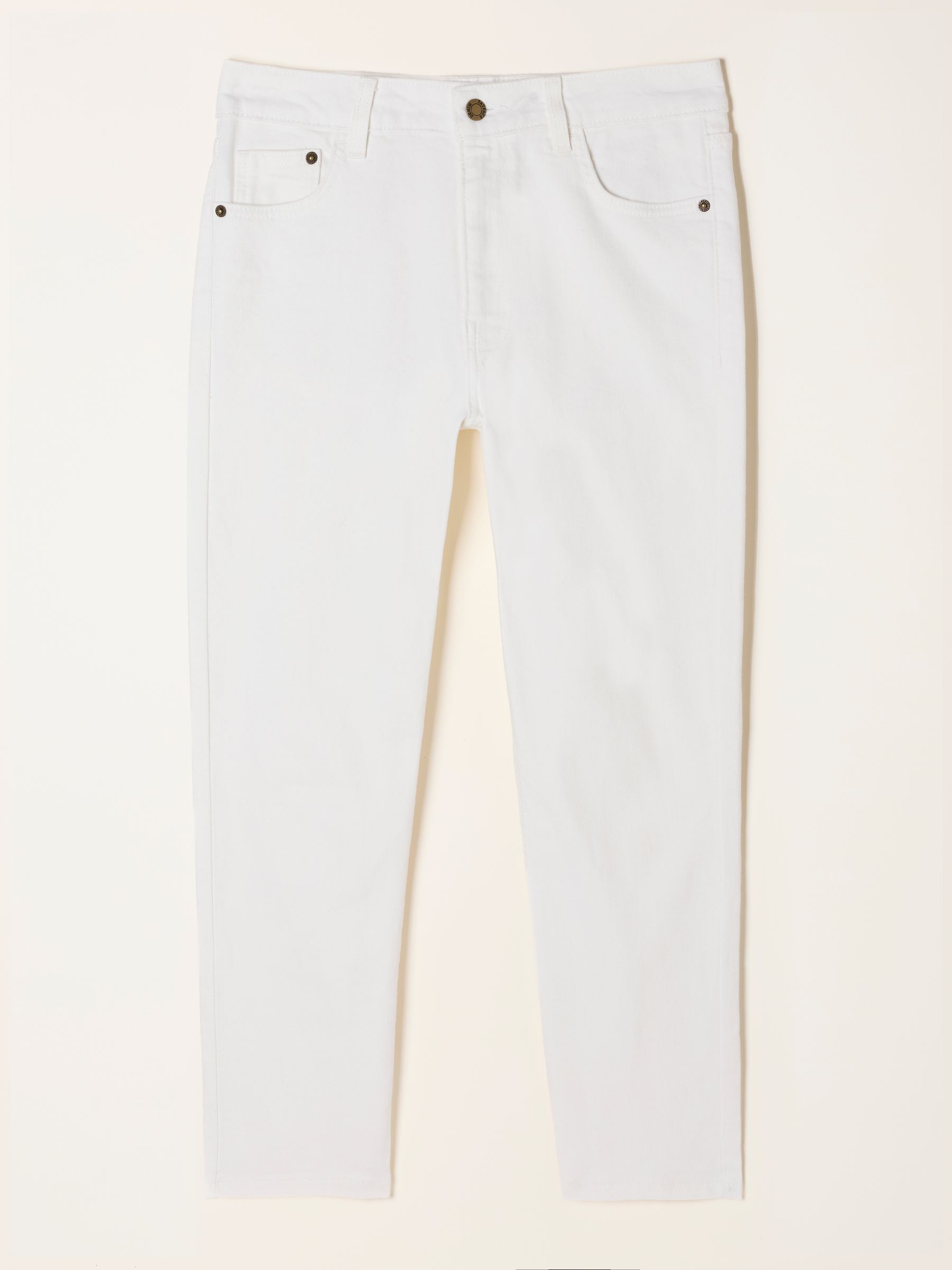 Whitby White Slim Capri Jeans - Image 6 of 7