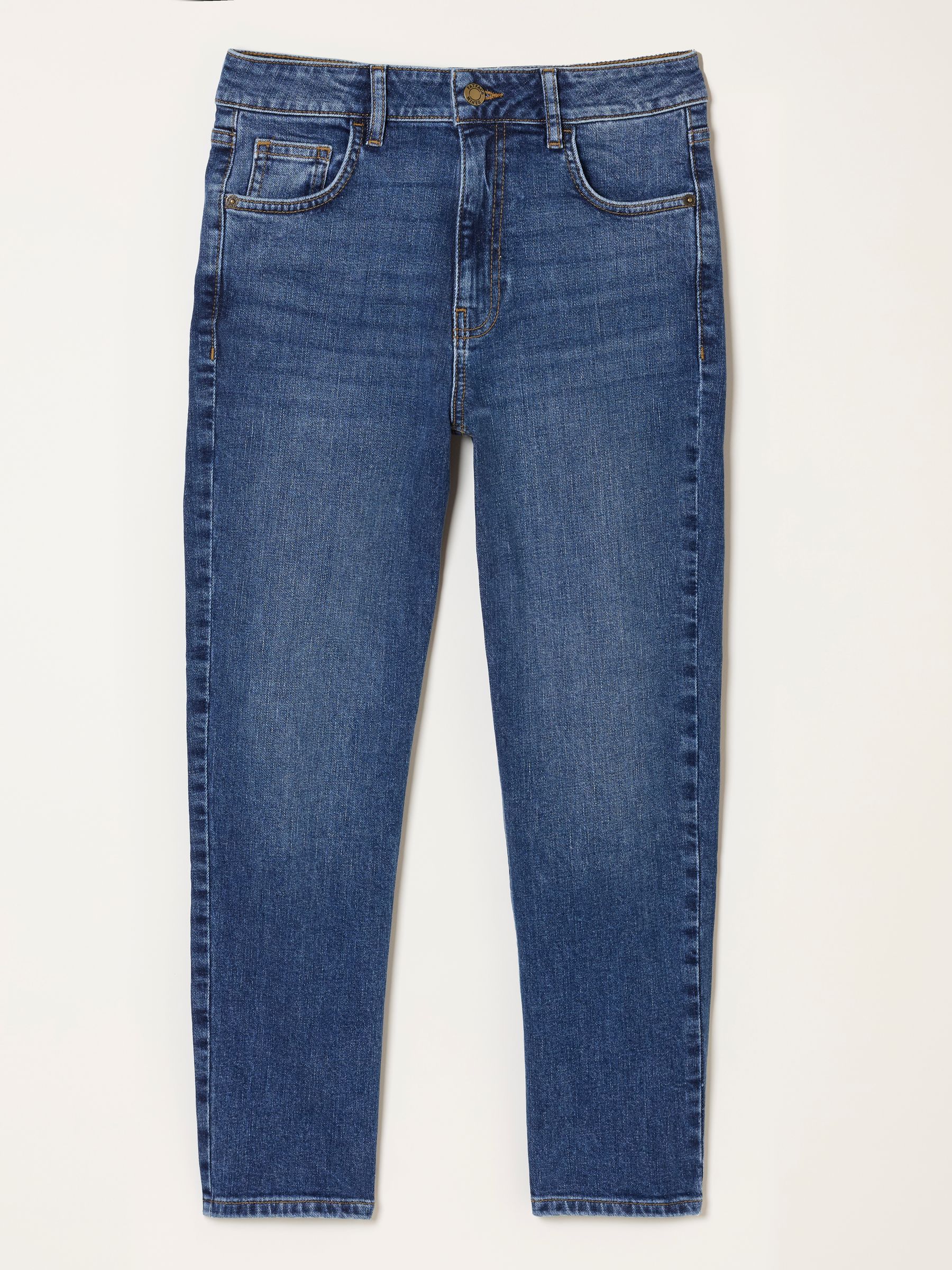 Whitby Blue Denim Slim Capri Jeans - Image 7 of 7