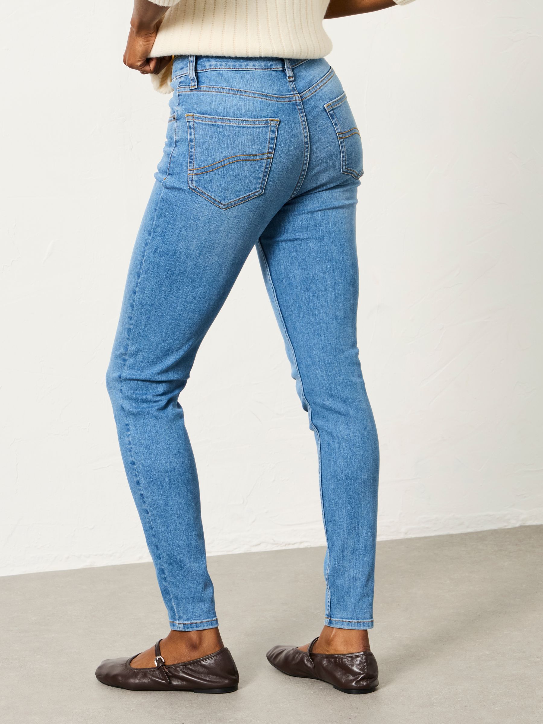 Witney Light Blue Skinny Jeans - Image 2 of 7