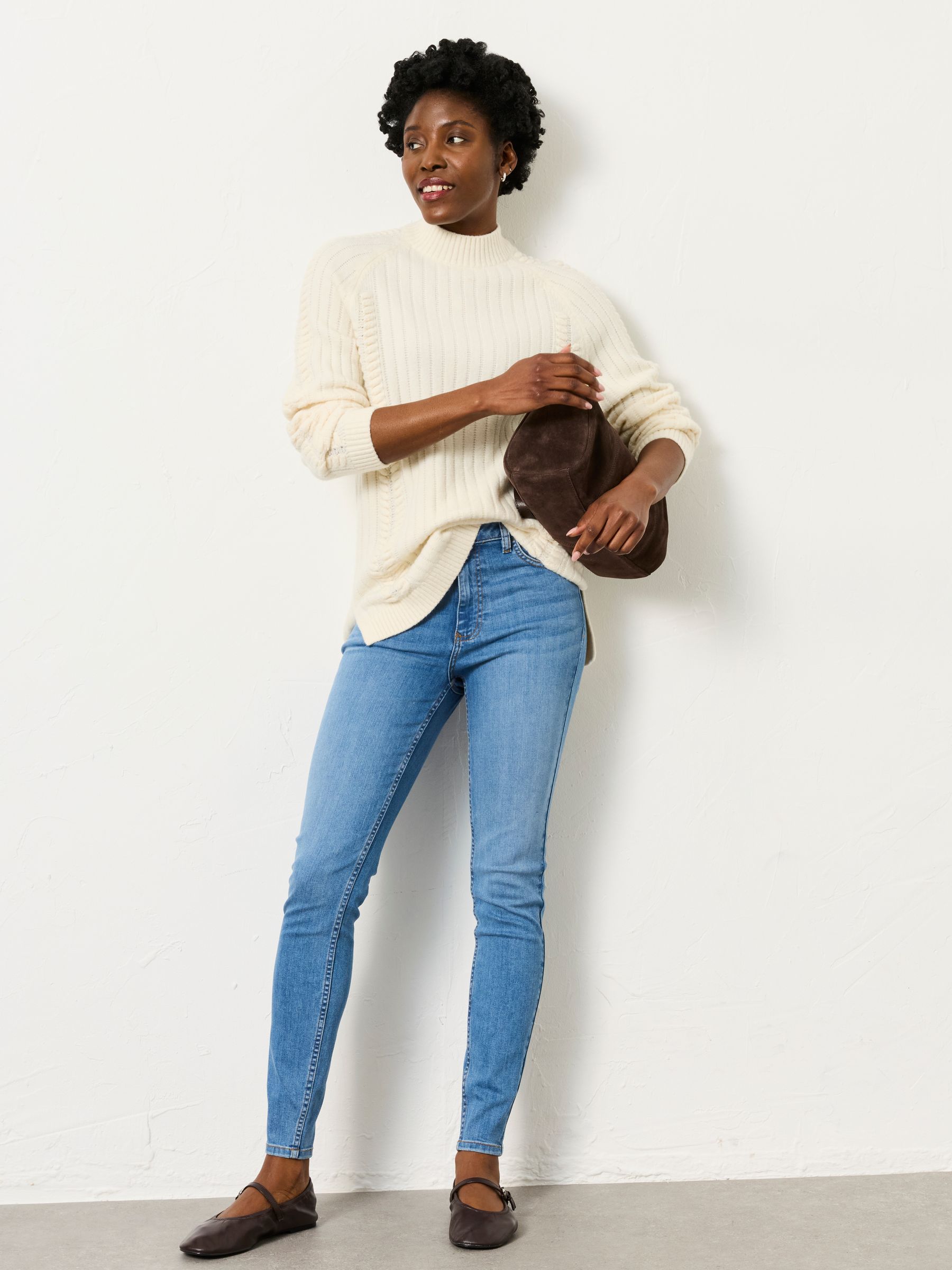 Witney Light Blue Skinny Jeans - Image 5 of 7