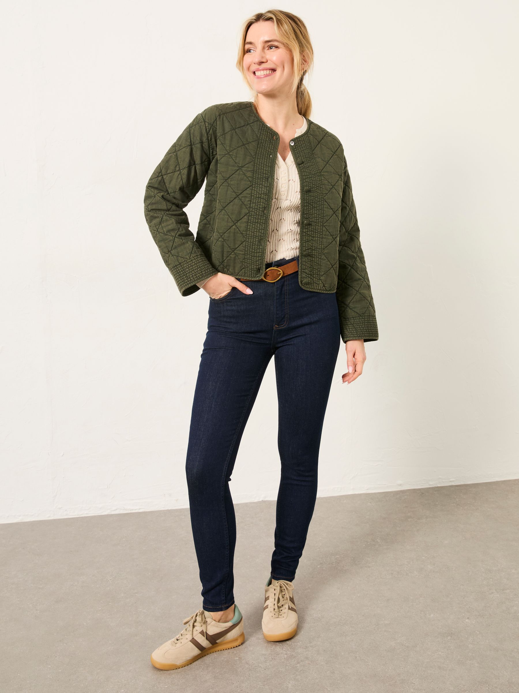 Witney Blue Denim Skinny Jeans - Image 3 of 7