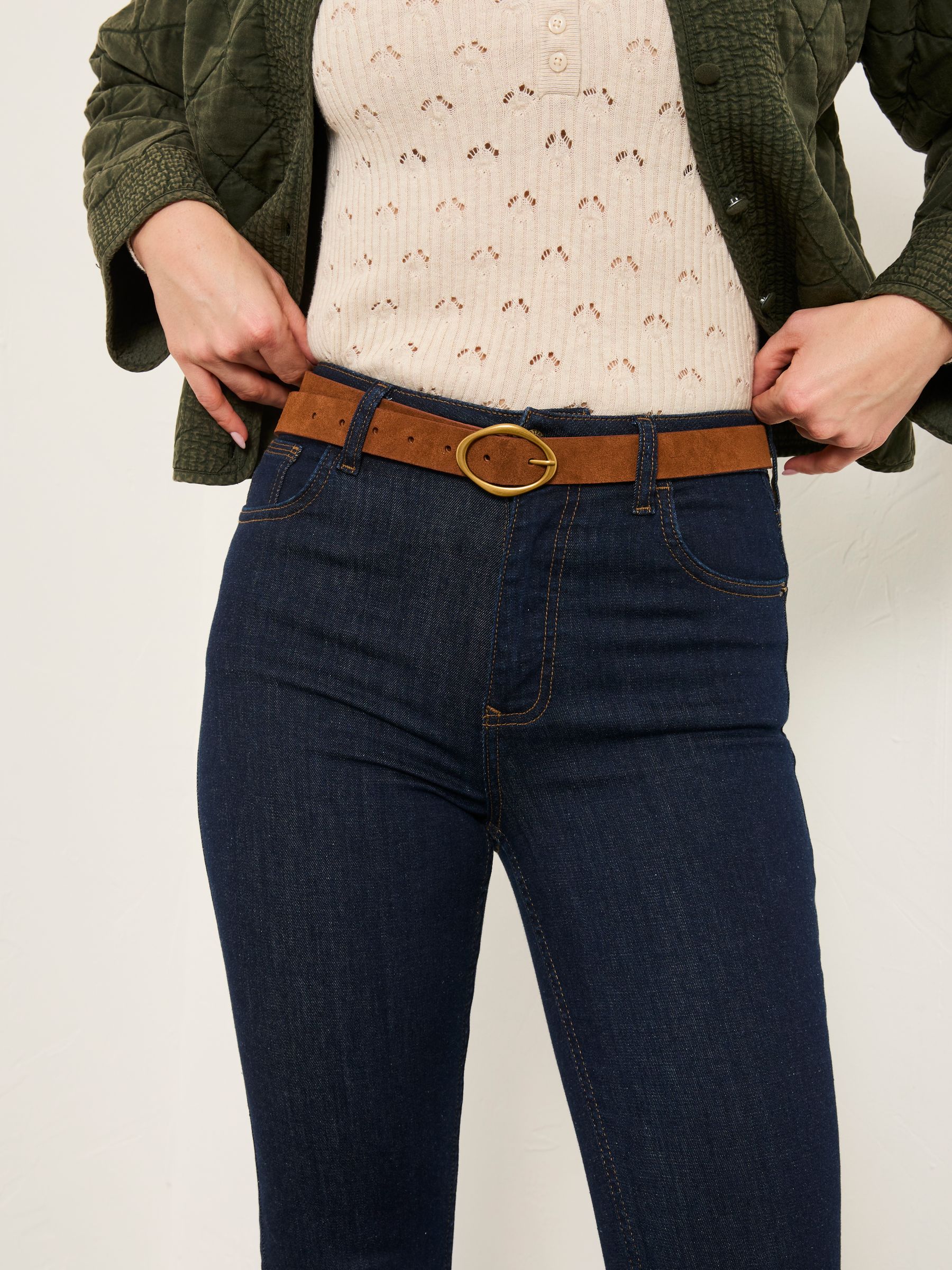 Witney Blue Denim Skinny Jeans - Image 4 of 7