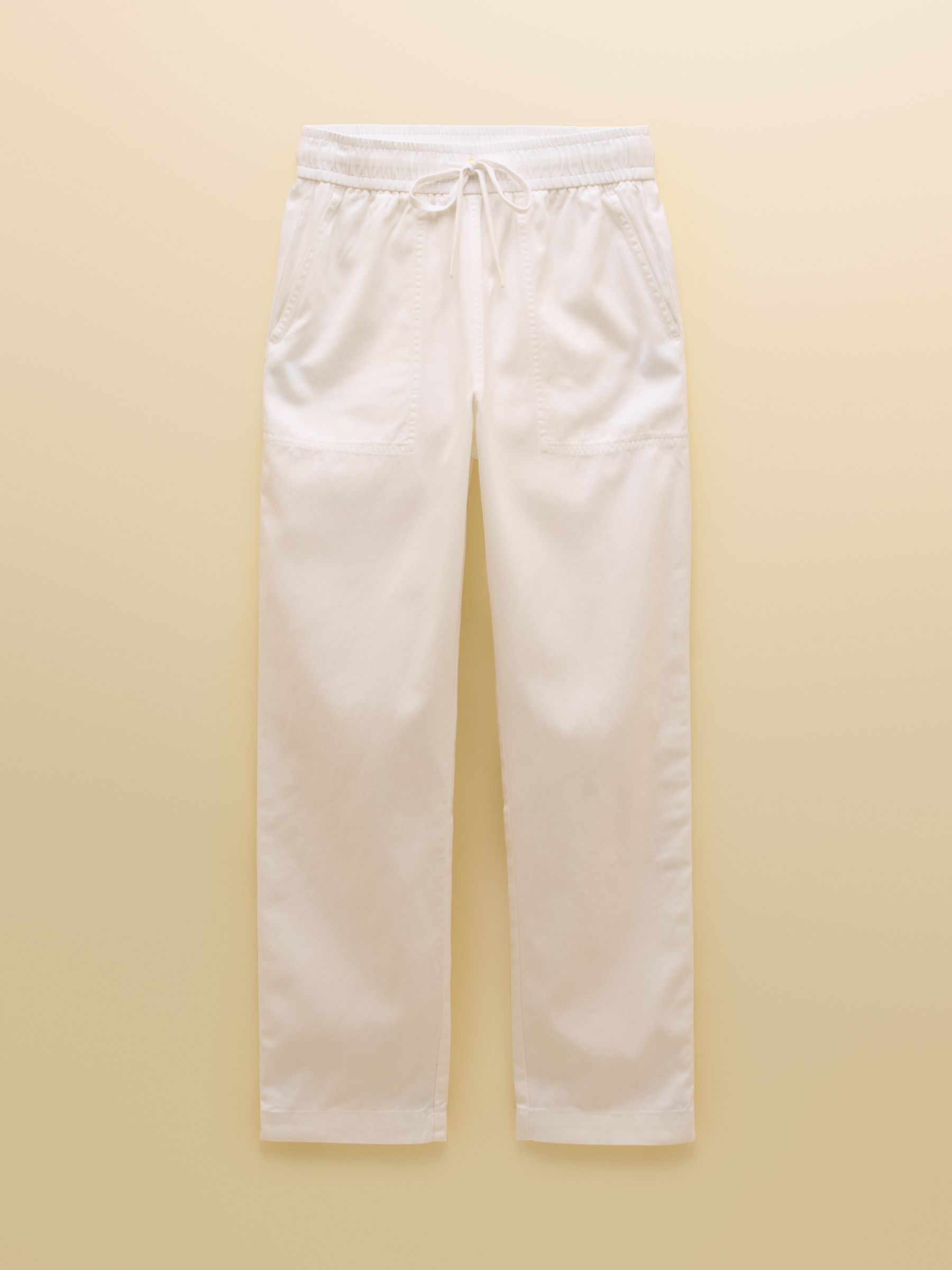 Ecru Relaxed Chino Tapered Trousers - Image 8 of 8