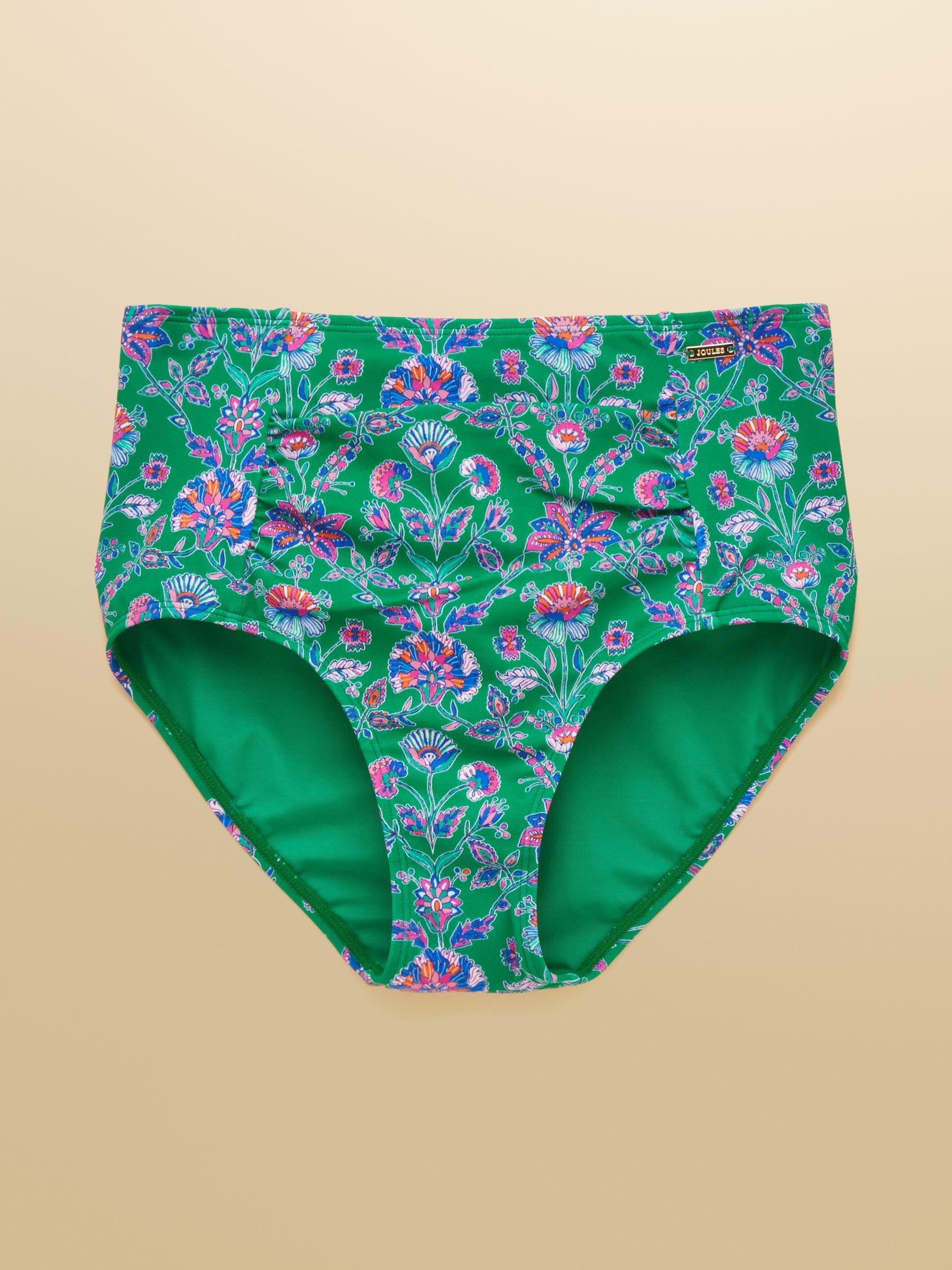 Jasmine Green Floral Tankini Bottoms - Image 6 of 6