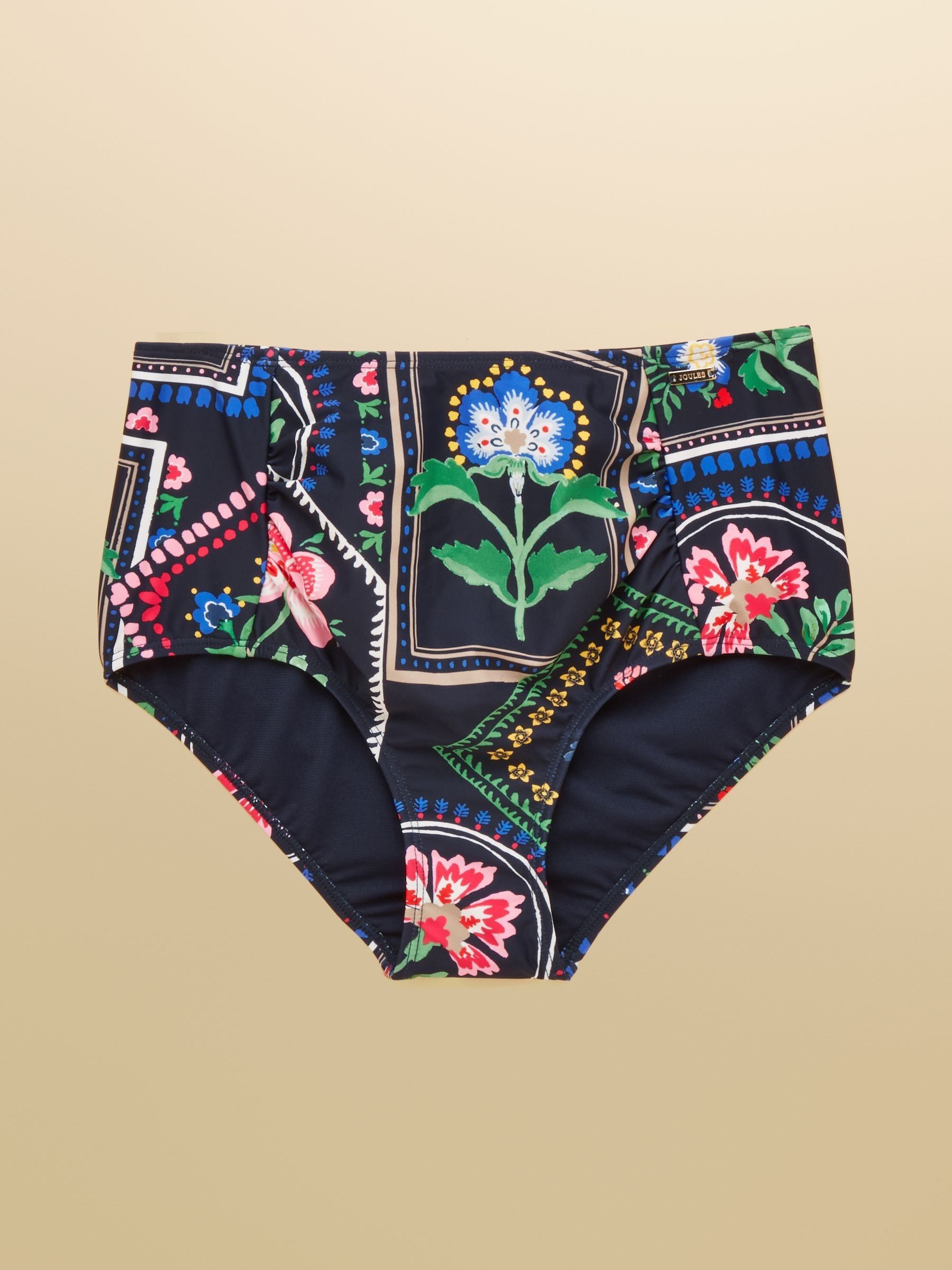 Navy Floral Jasmine Tankini Bottoms - Image 6 of 6