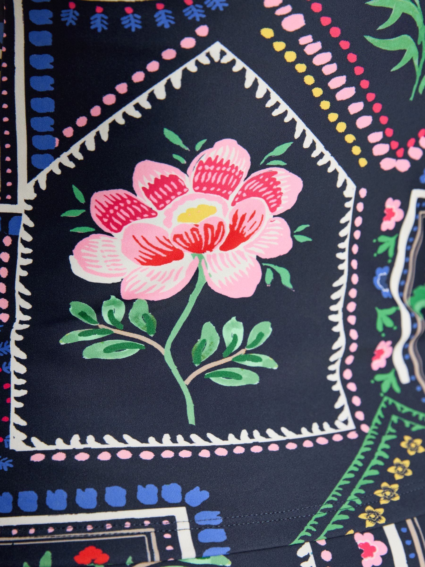 Jasmine Navy Floral Tankini Top - Image 7 of 8