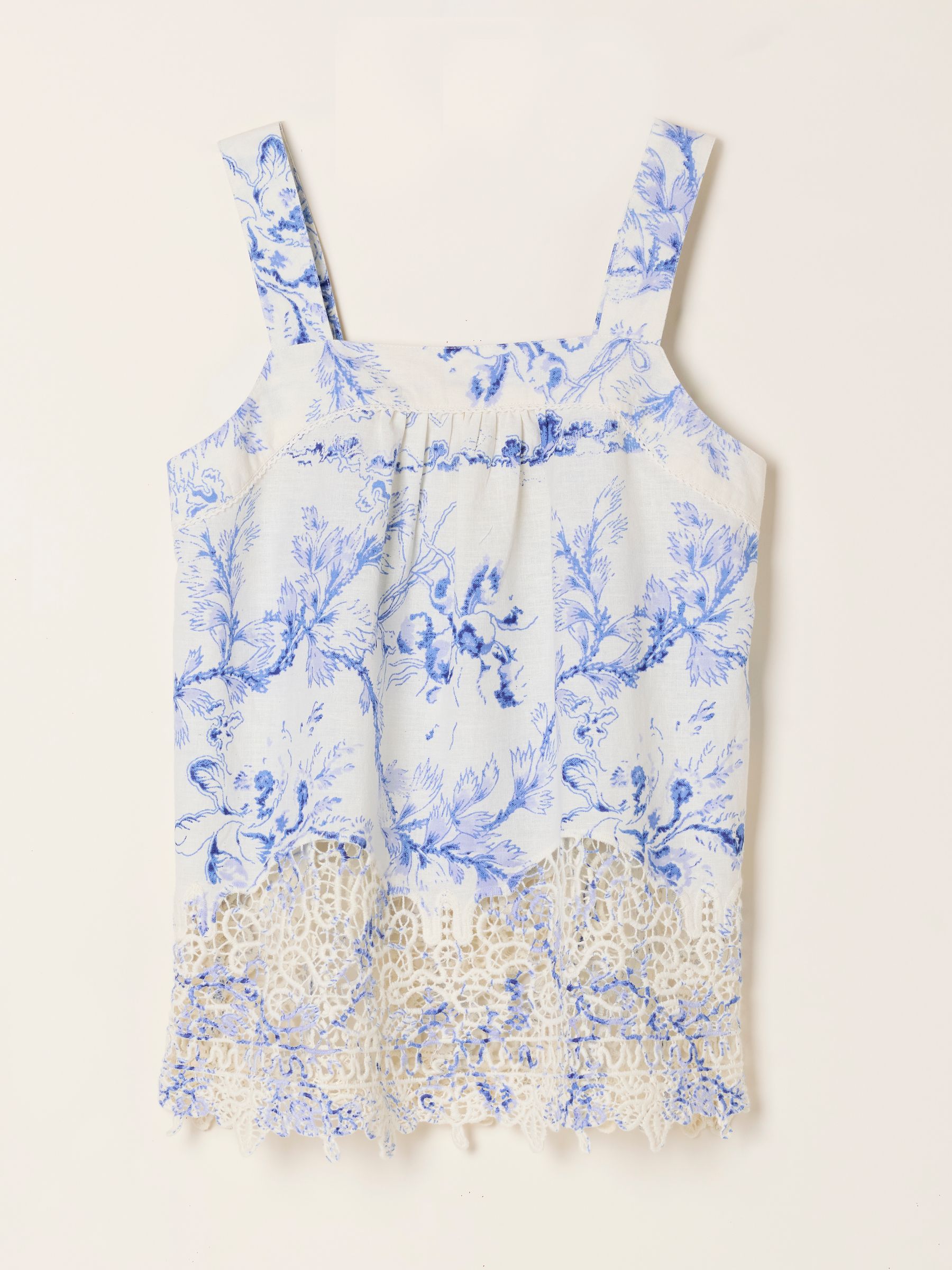 Fifi Ivory Vintage Bloom Regular Cami Blouse - Image 6 of 6