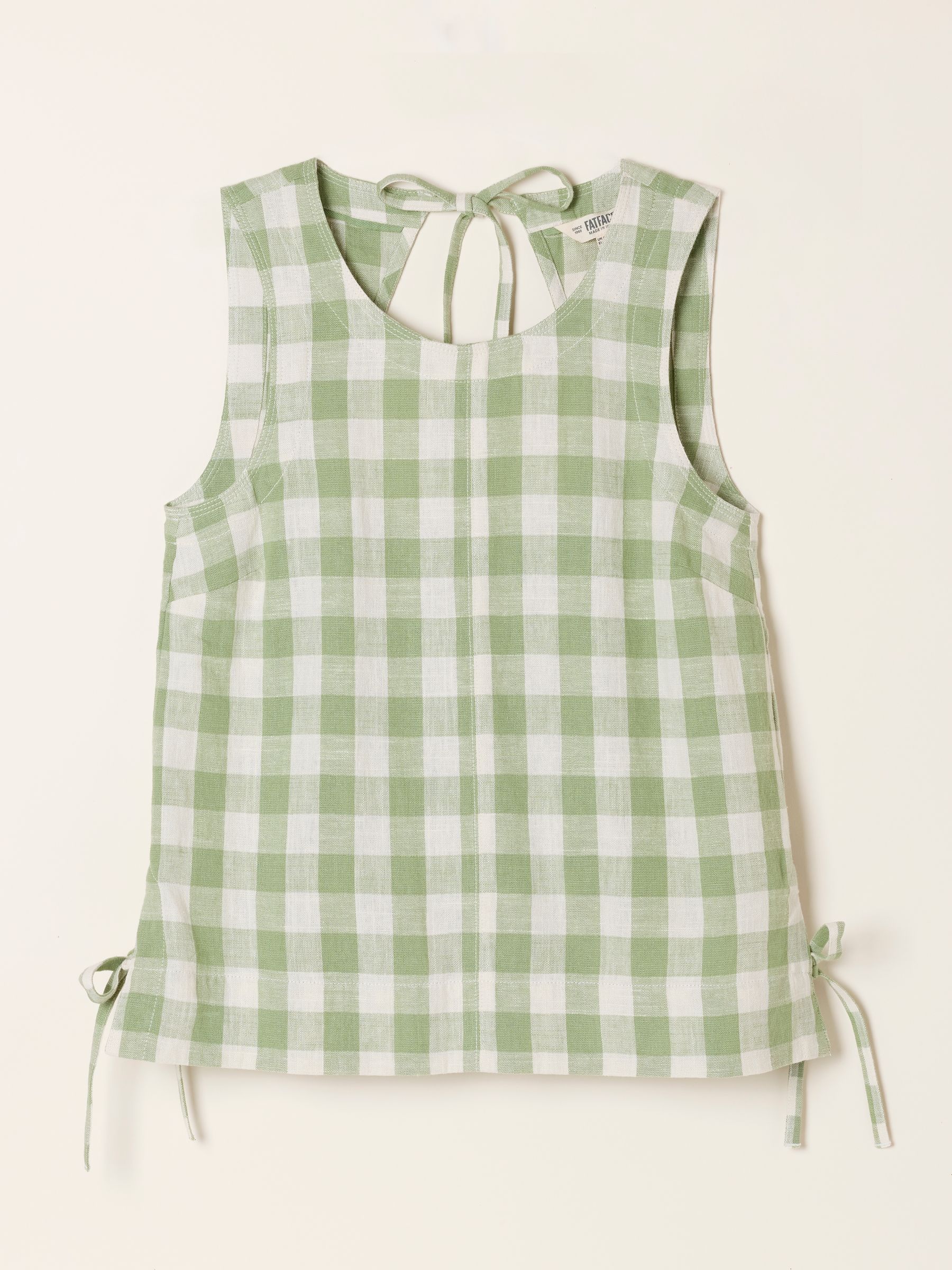 Darcy Green Gingham Regular Blouse - Image 7 of 7