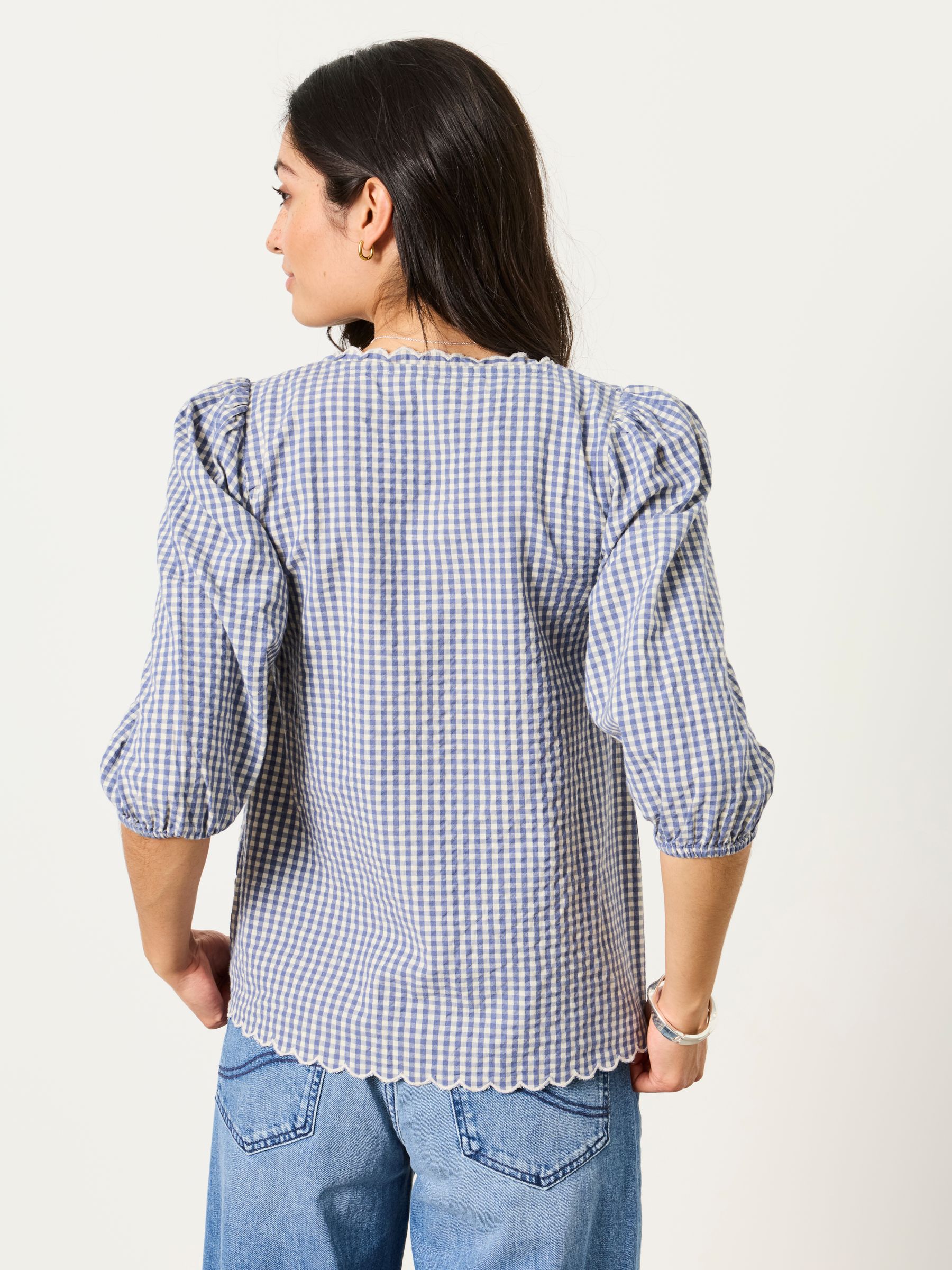 Sofia Multi Regular Gingham Blouse - Image 2 of 5