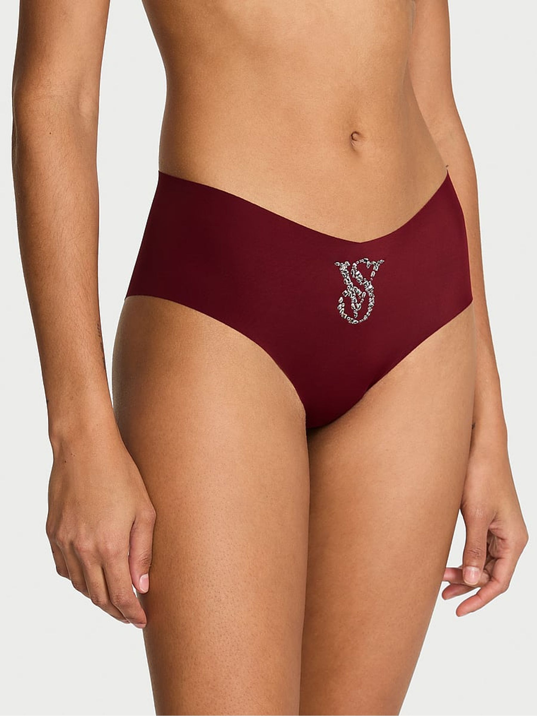 Sangria Red Cheeky Knickers - Image 1 of 3