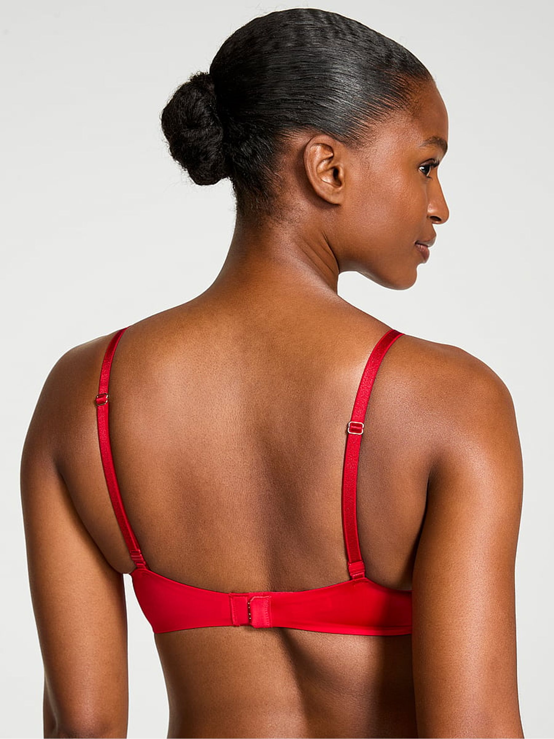 Lipstick Red Add 2 Cups Push Up Bombshell Bra - Image 2 of 2