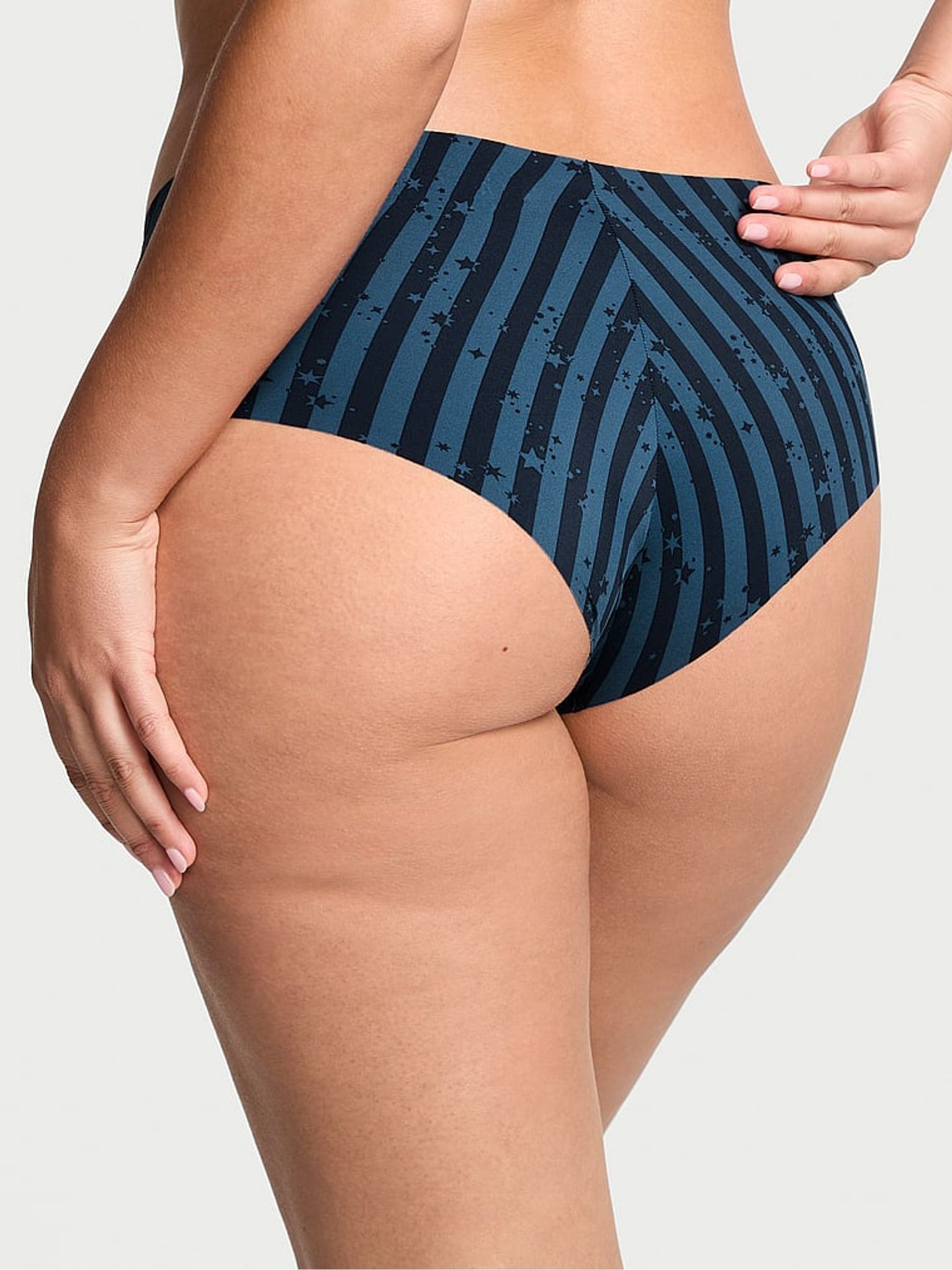 Blue Star Stripes Cheeky Knickers - Image 2 of 3