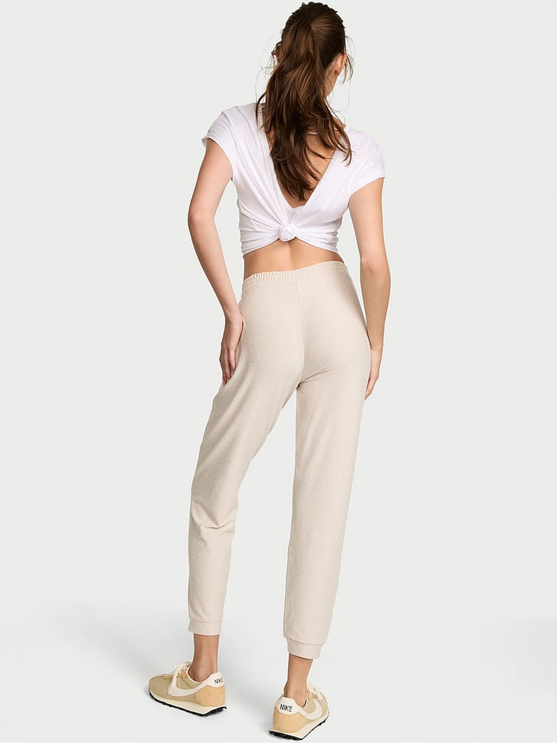 Heather Soft Nude LUXMarl™ Joggers - Image 2 of 3