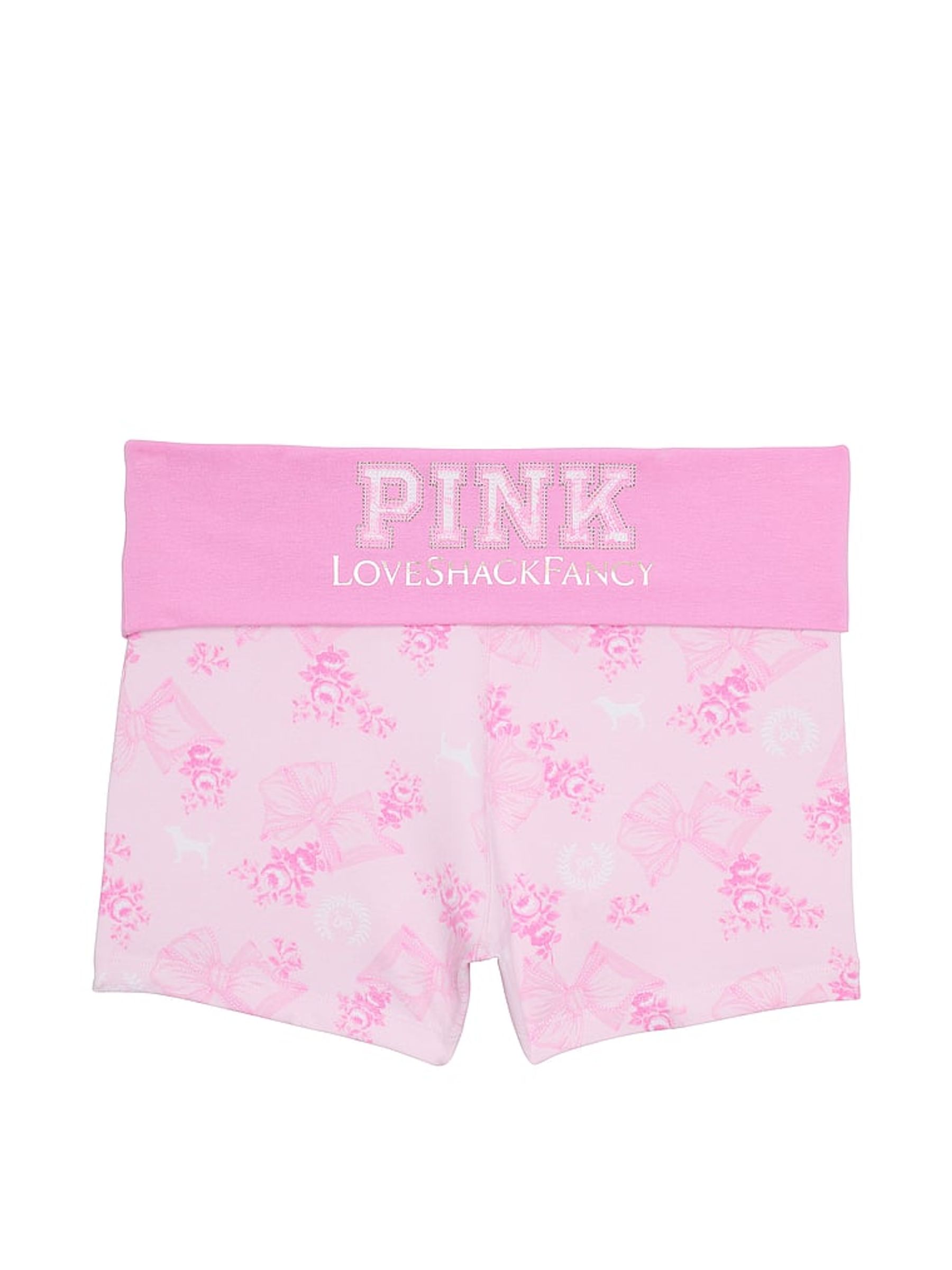 Beaux Icons Pink Micro Shorts - Image 3 of 4
