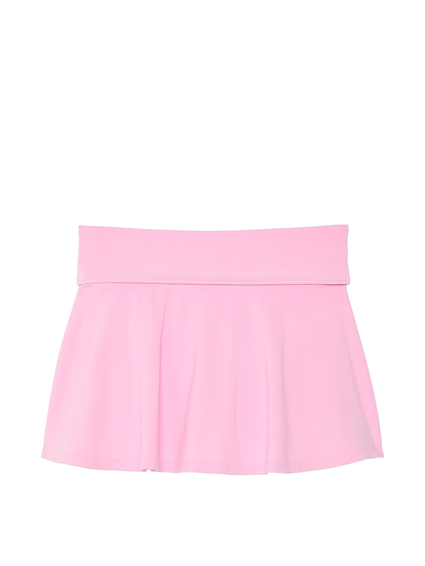 Pink Lollipop Cotton Foldover Mini Skirt - Image 3 of 3