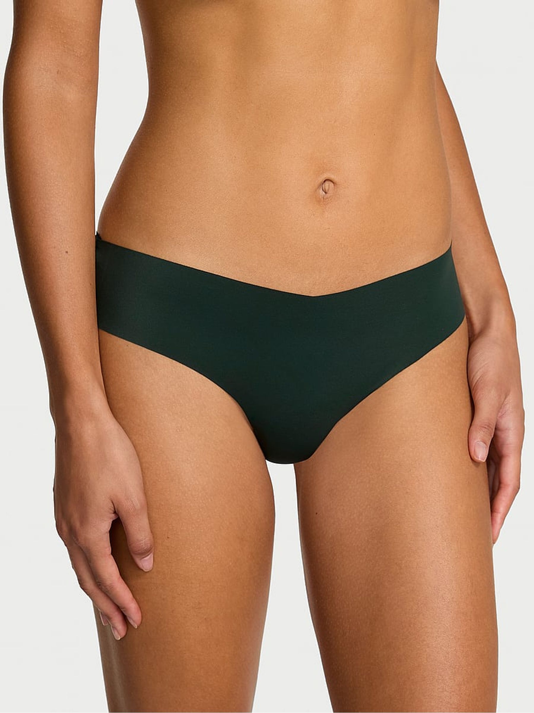 Cilantro Green Thong Tartan Mesh Knickers - Image 1 of 2 Cilantro Green Thong Tartan Mesh Knickers - Image 1 of 2
