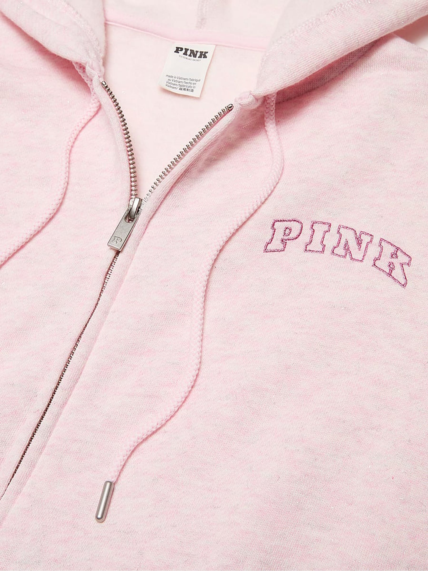 Heather Pink Petal Hoodie - Image 4 of 4