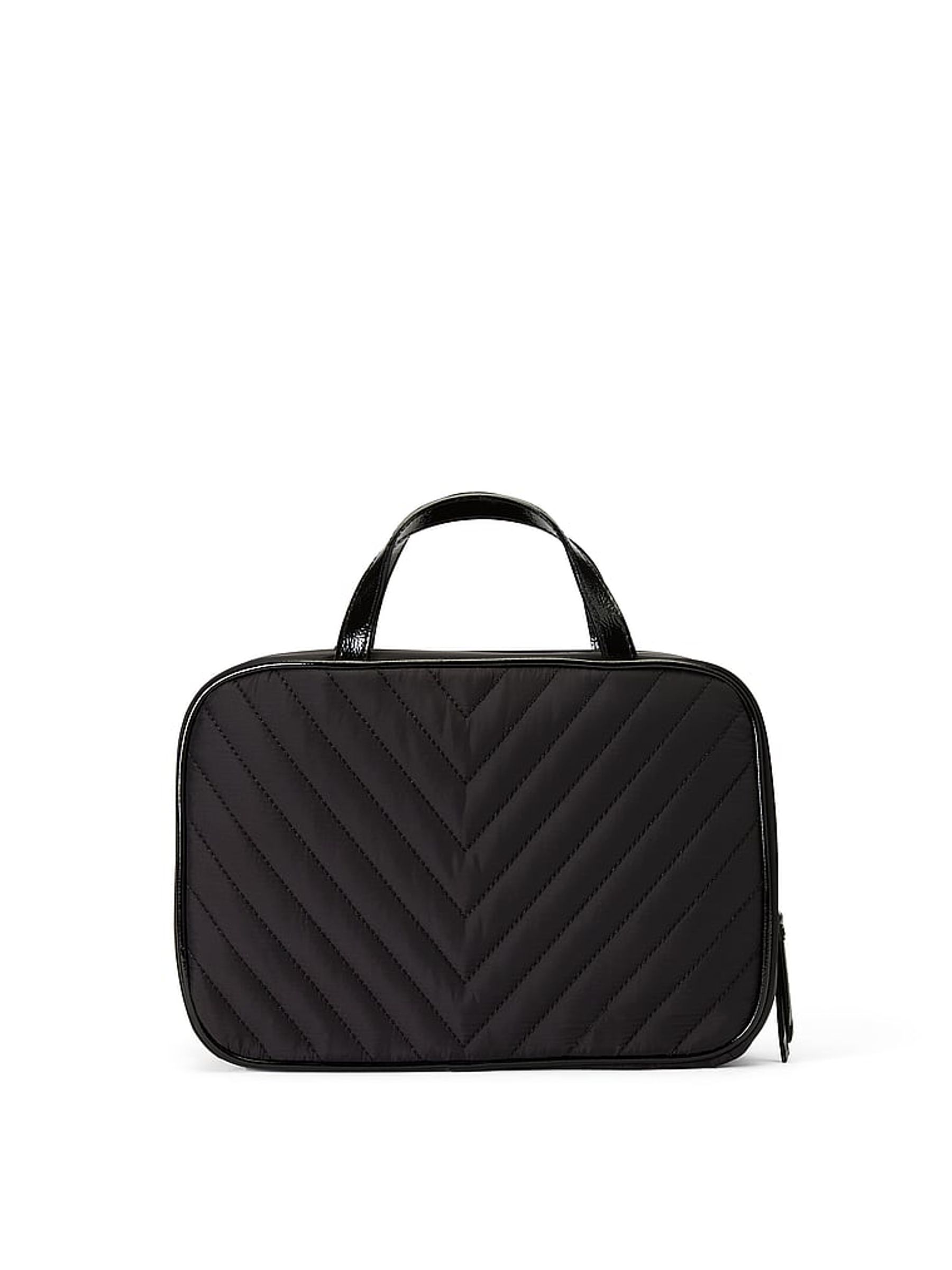 Black VQuilt Jetsetter Hanging Makeup Bag - Image 2 of 3