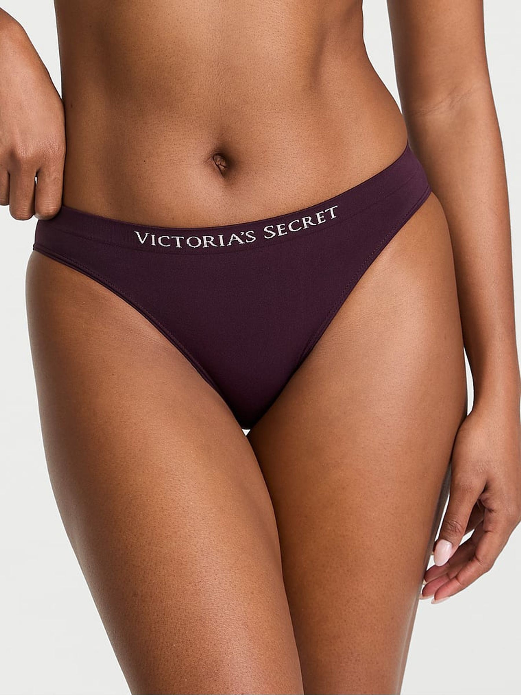 Winter Wine Red Bikini Knickers - Image 1 of 3