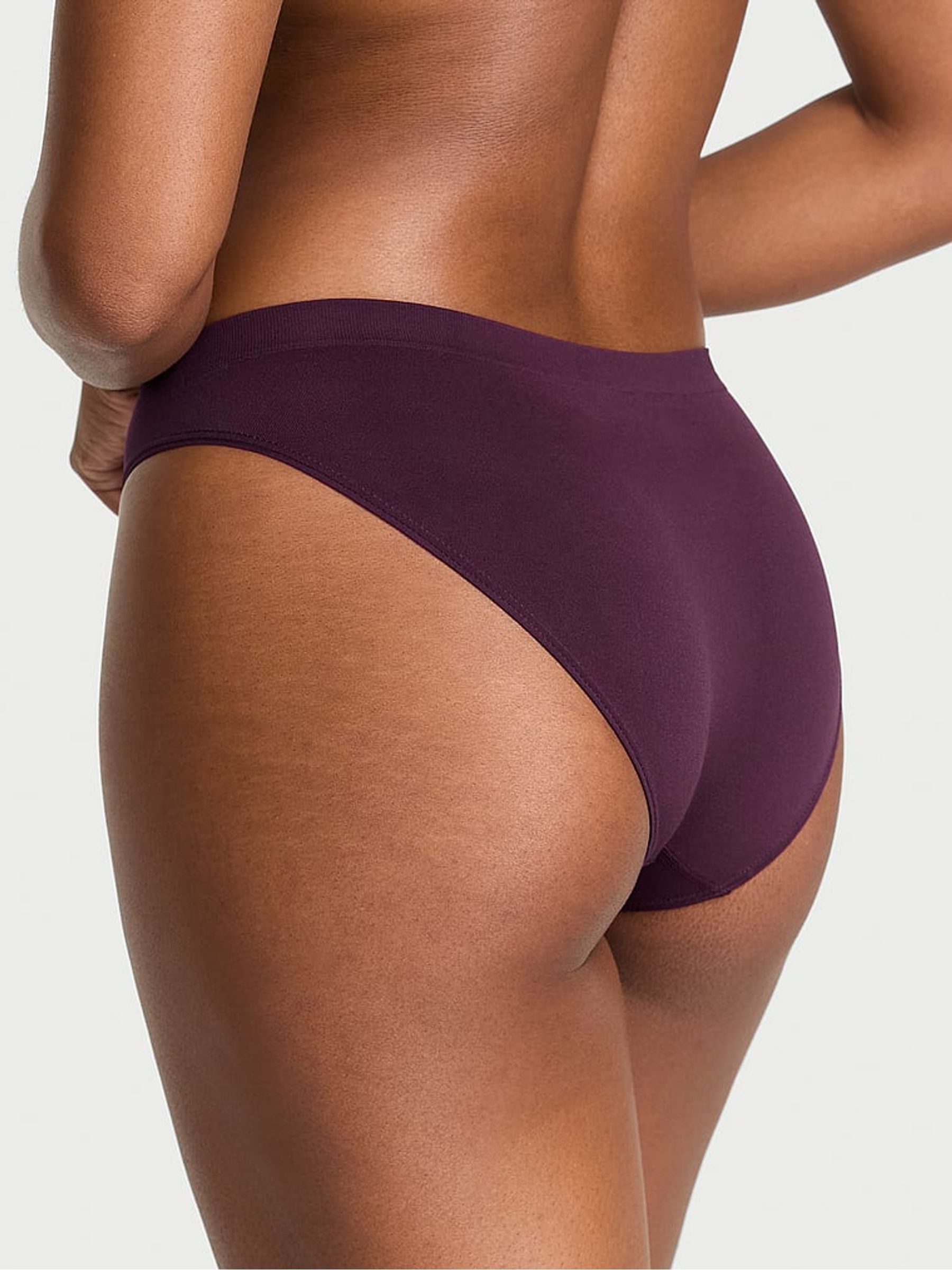 Winter Wine Red Bikini Knickers - Image 2 of 3