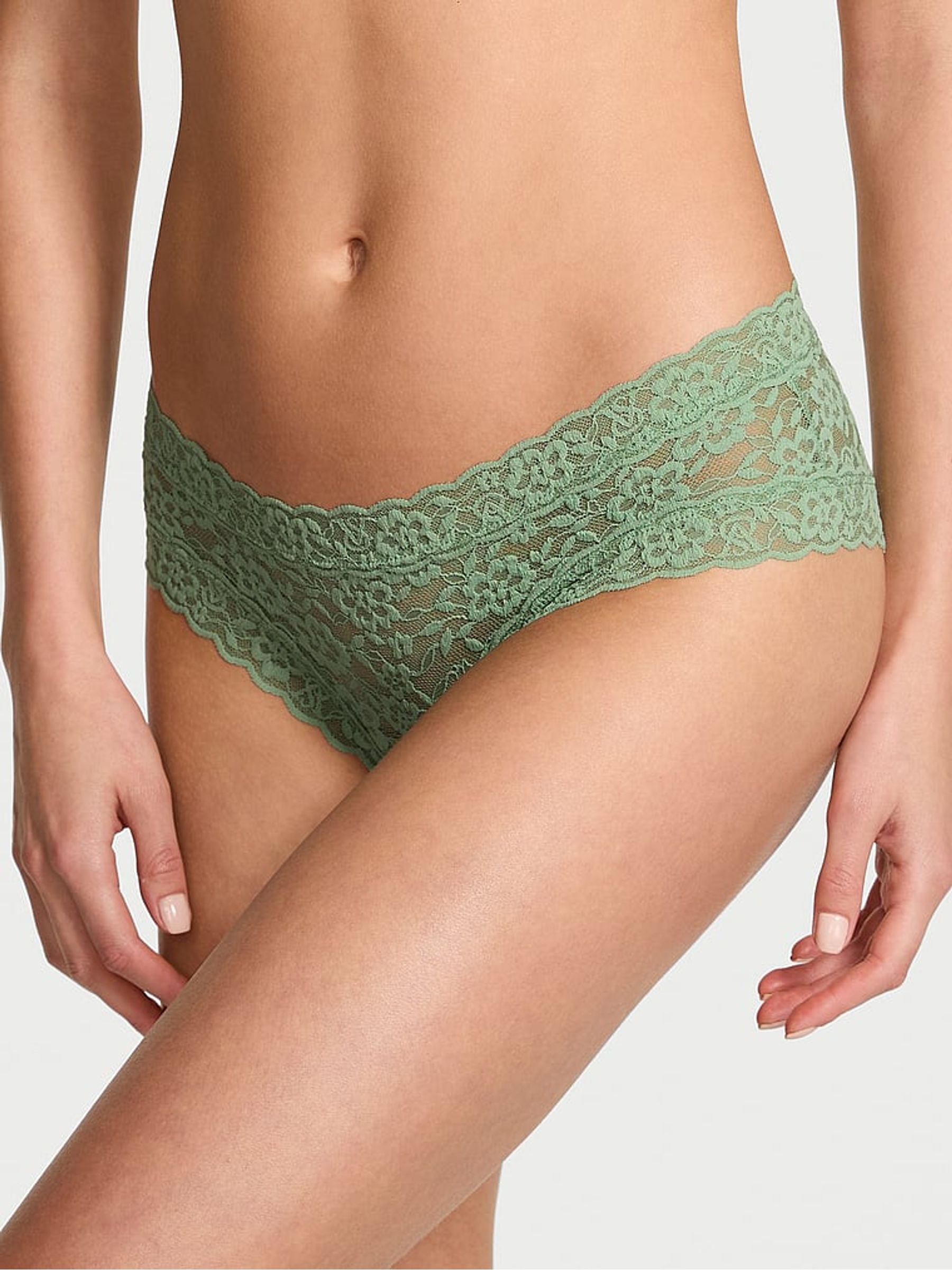 Simply Sage Green Cheeky Knickers - Image 1 of 2 Simply Sage Green Cheeky Knickers - Image 1 of 2